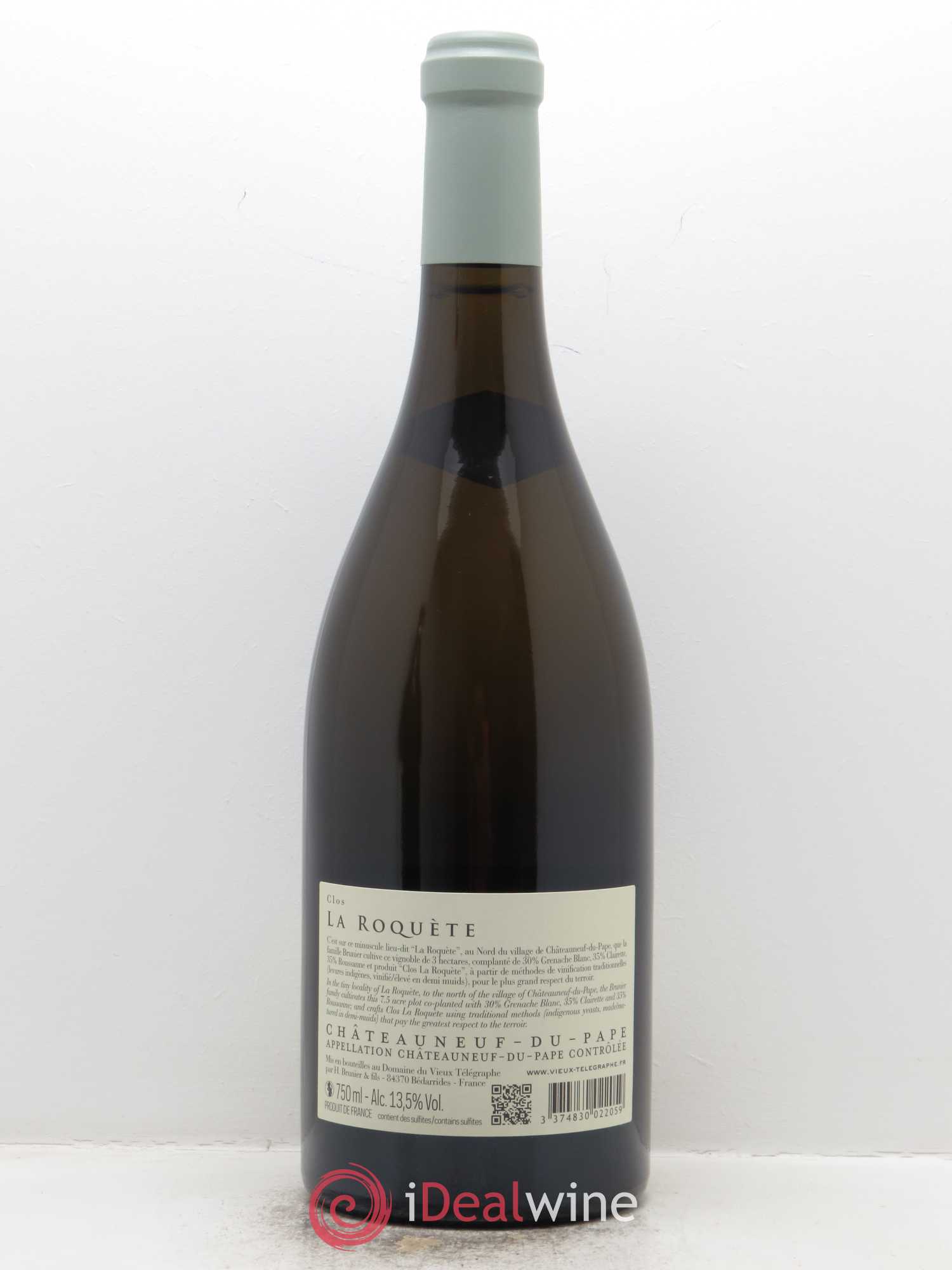 Châteauneuf-du-Pape La Roquète - Anciennement La Roquette (Domaine de) Clos de La Roquète Vignobles Brunier 2017 - Lot de 1 bouteille - 1