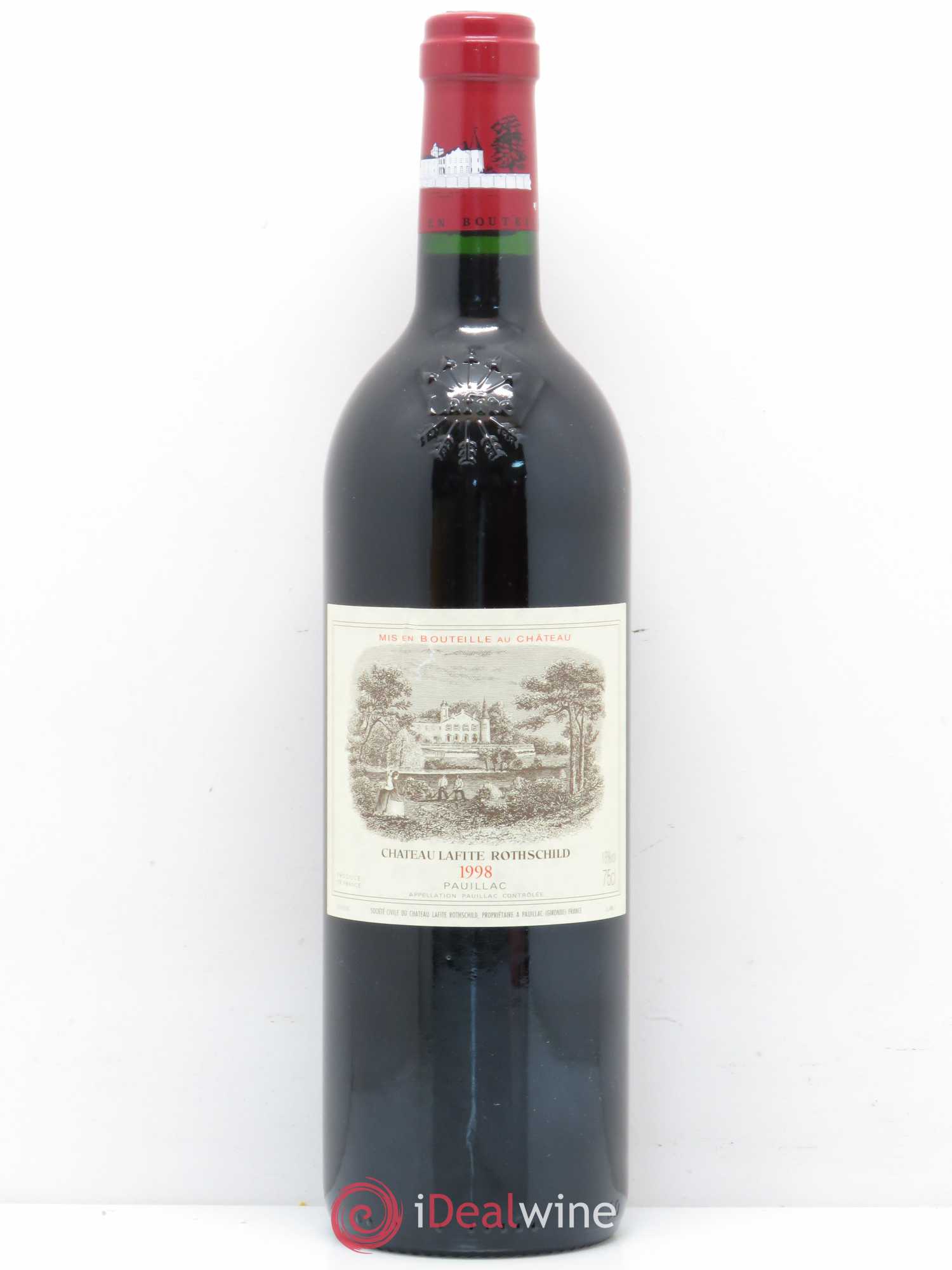 Château Lafite Rothschild 1er Grand Cru Classé 1998 - Lot de 1 bouteille - 0