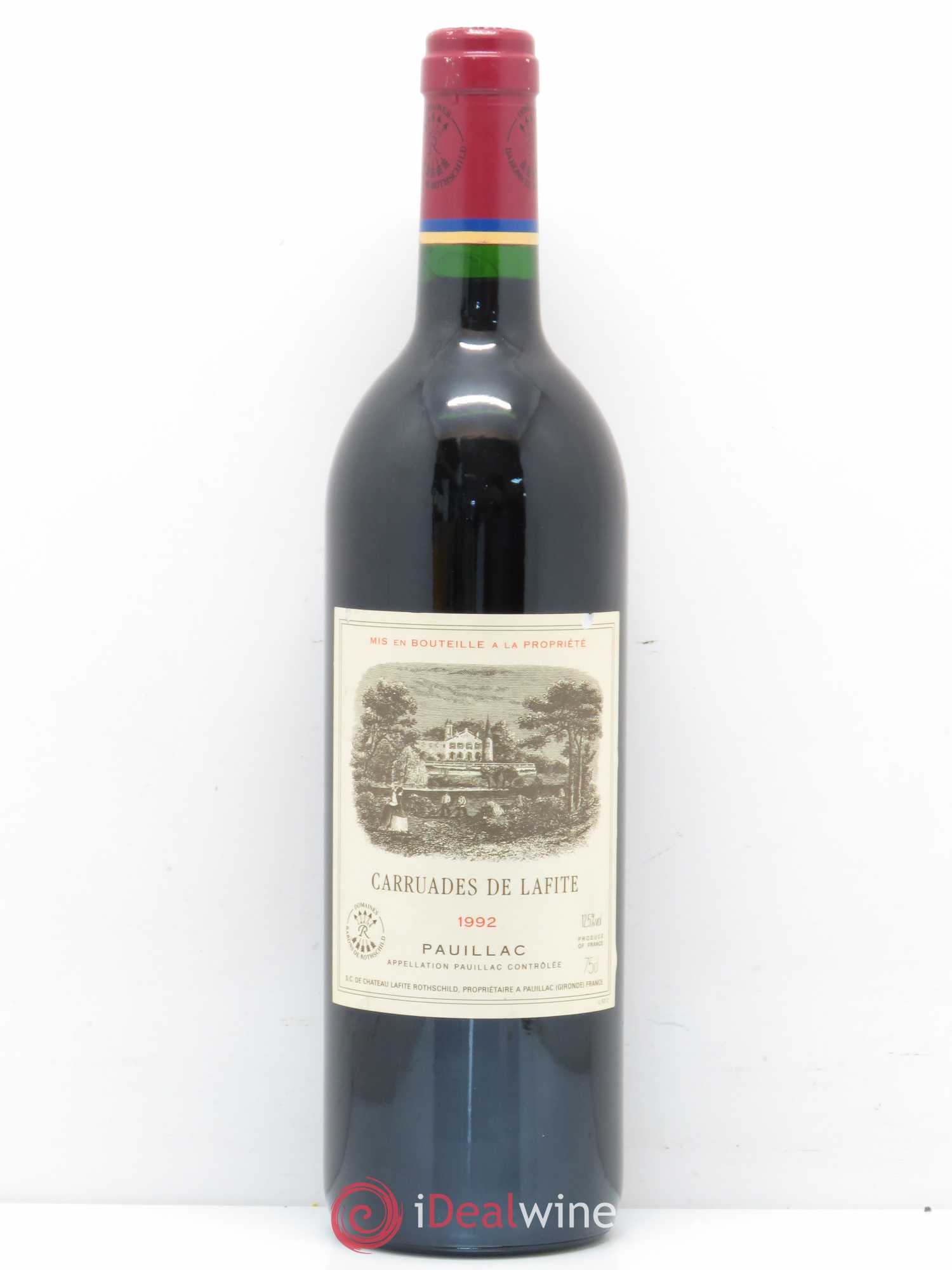 Carruades de Lafite Rothschild Second Vin 1992 - Lot de 1 bouteille - 0