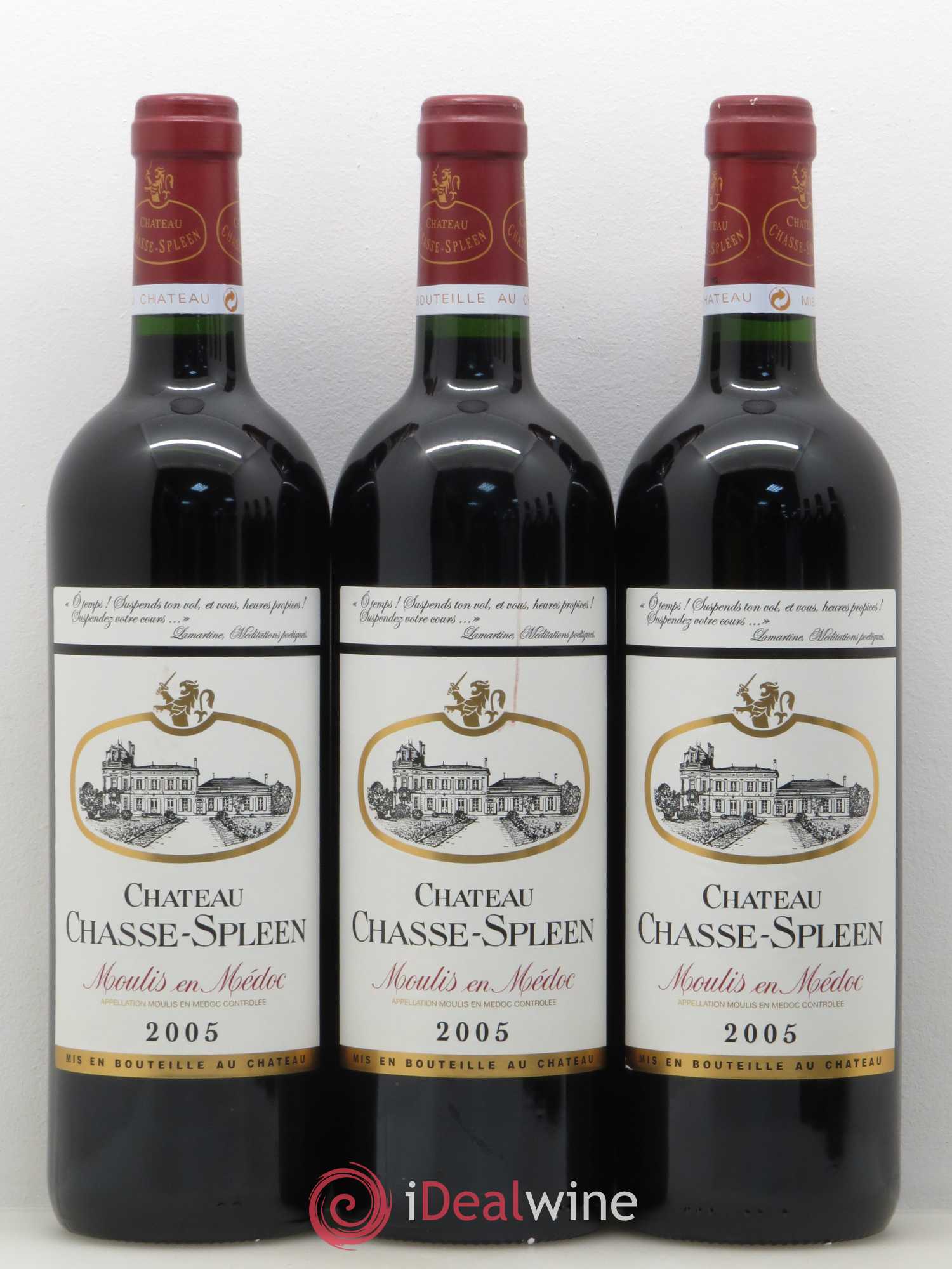 Château Chasse Spleen 2005 - Lot de 6 bouteilles - 1