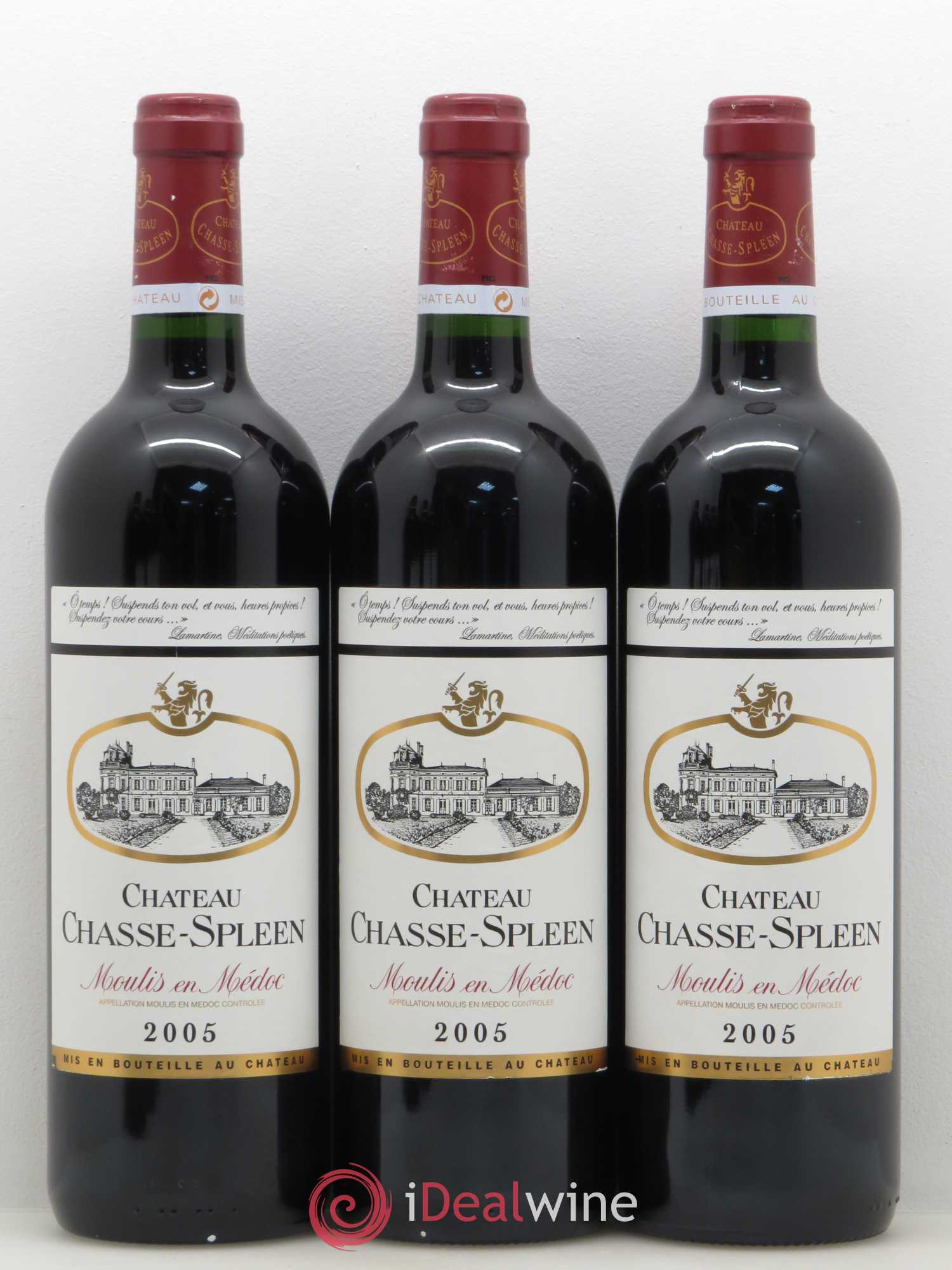 Château Chasse Spleen 2005 - Lot de 6 bouteilles - 2