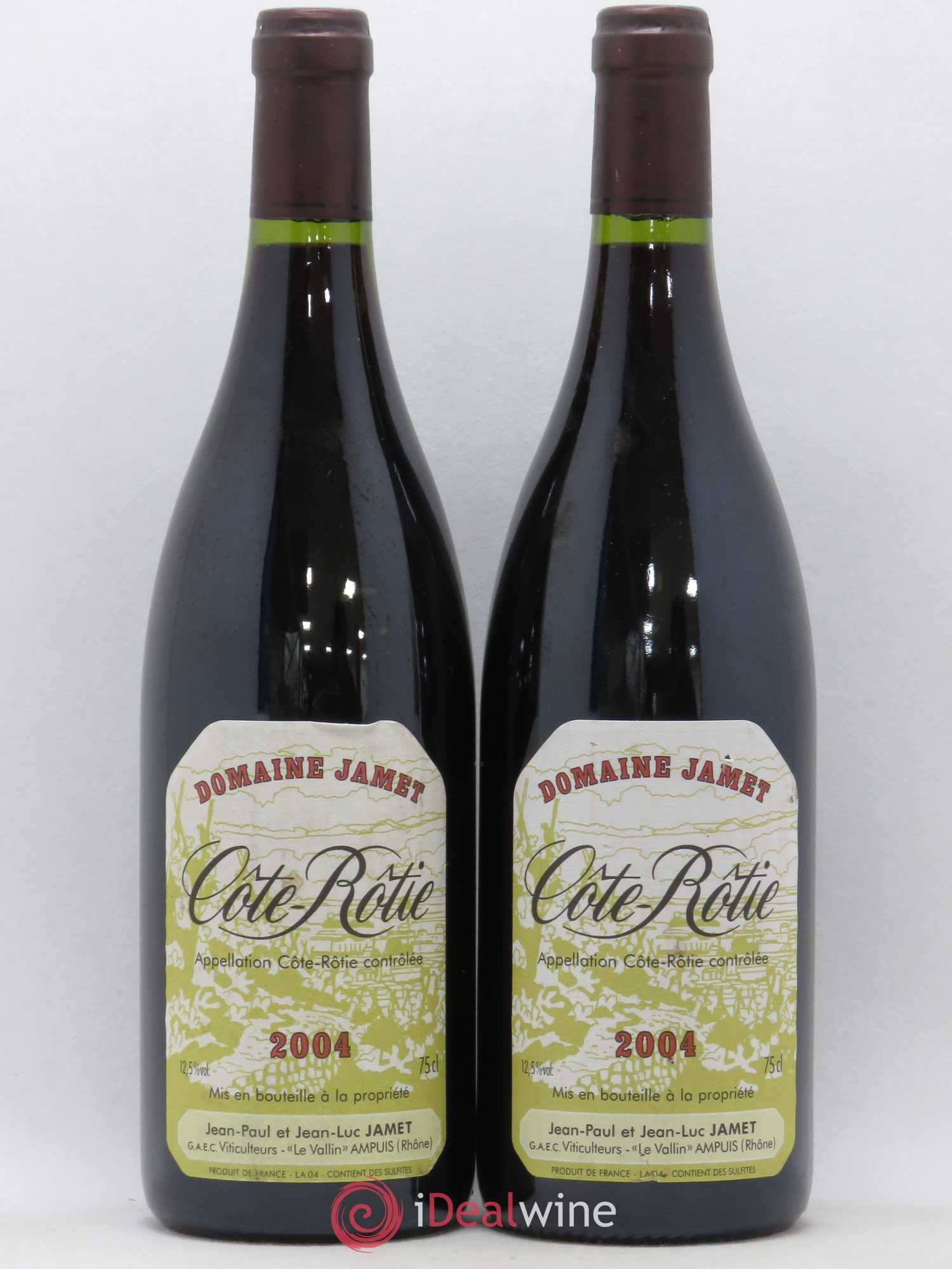 Côte-Rôtie Jamet (Domaine) 2004 - Lot de 2 bouteilles - 0