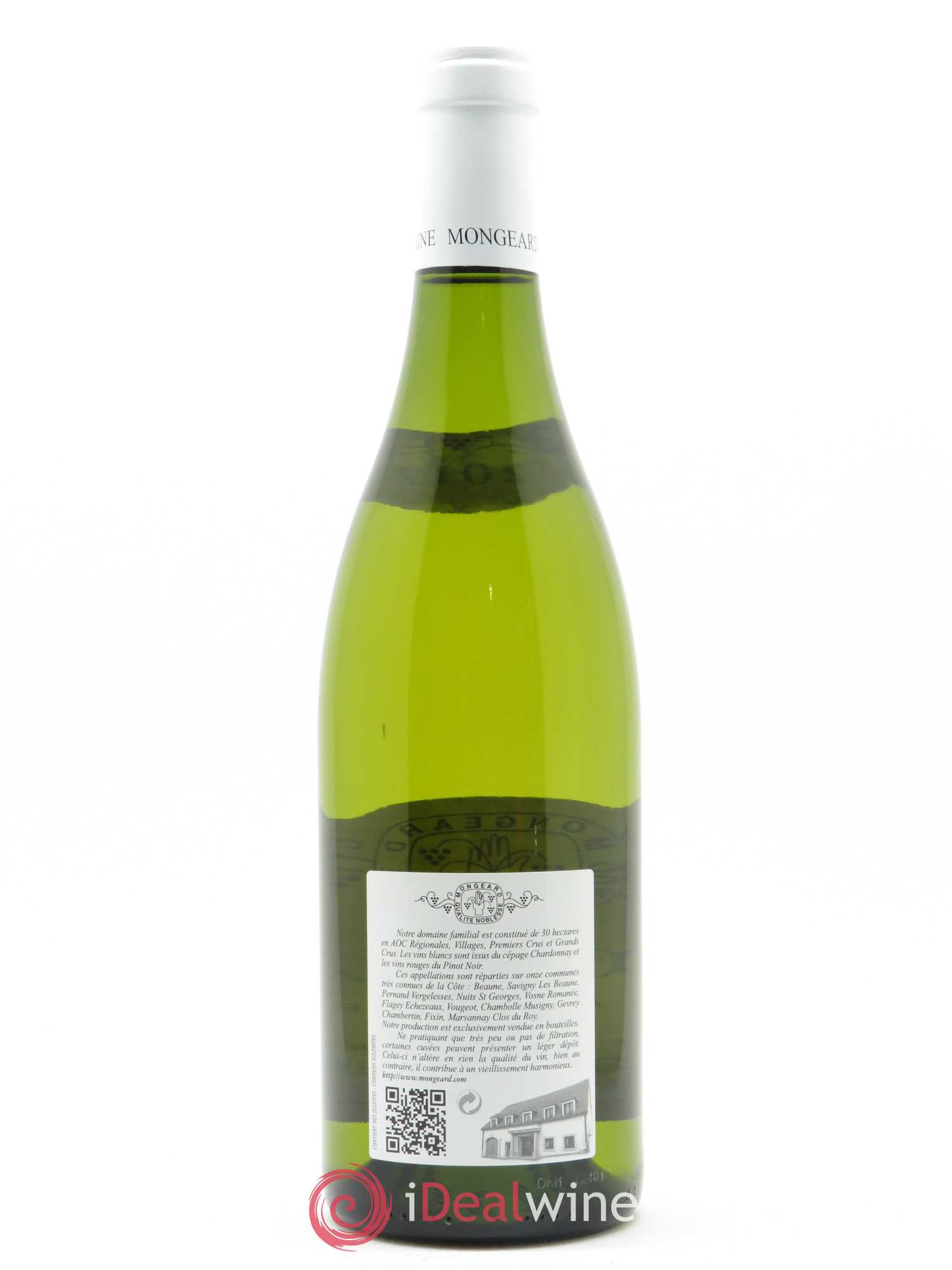 Bourgogne Aligoté Mongeard-Mugneret (Domaine) 2017 - Lot de 1 bouteille - 1