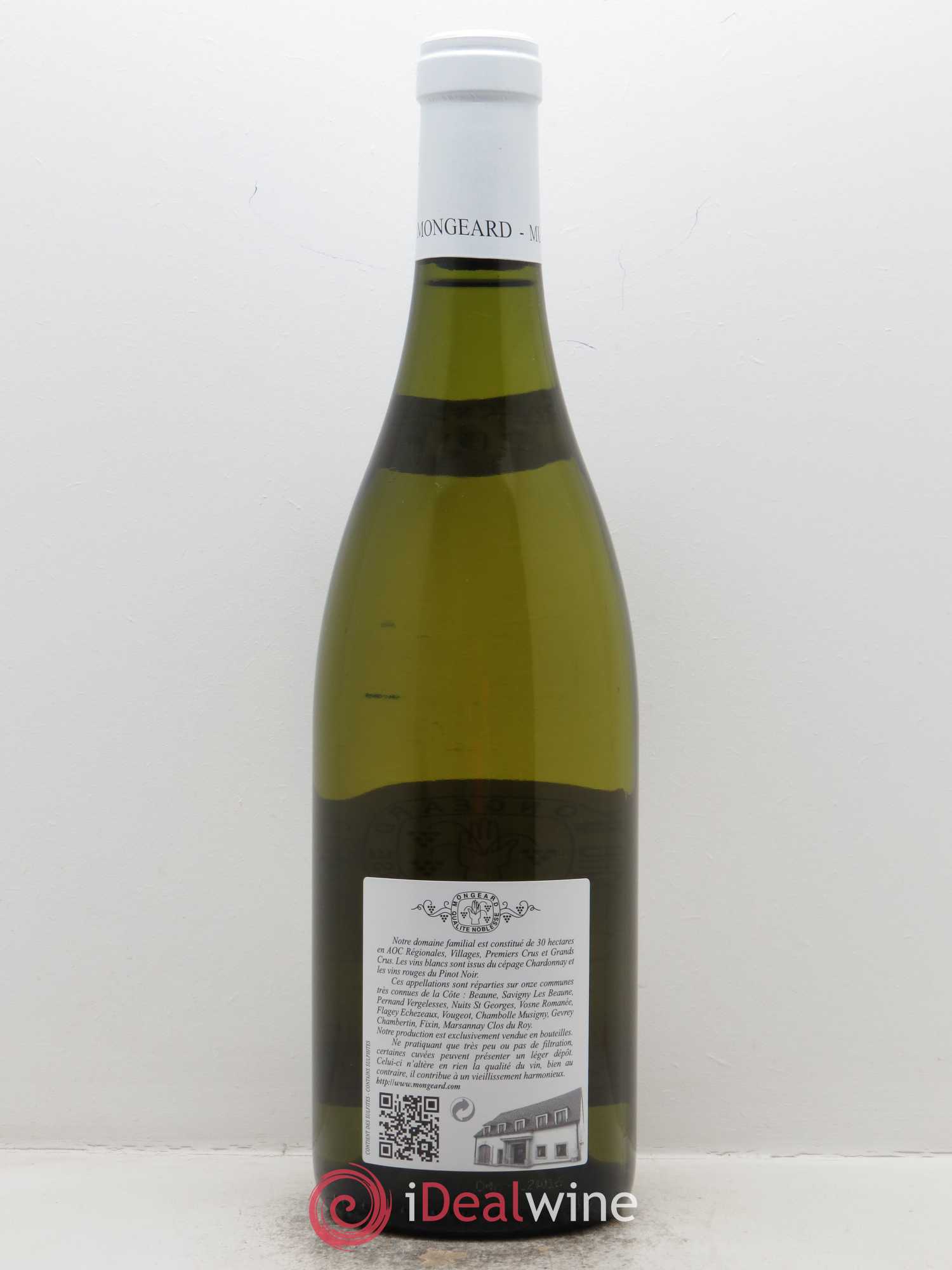 Bourgogne Aligoté Mongeard-Mugneret (Domaine) 2016 - Lot de 1 bouteille - 1