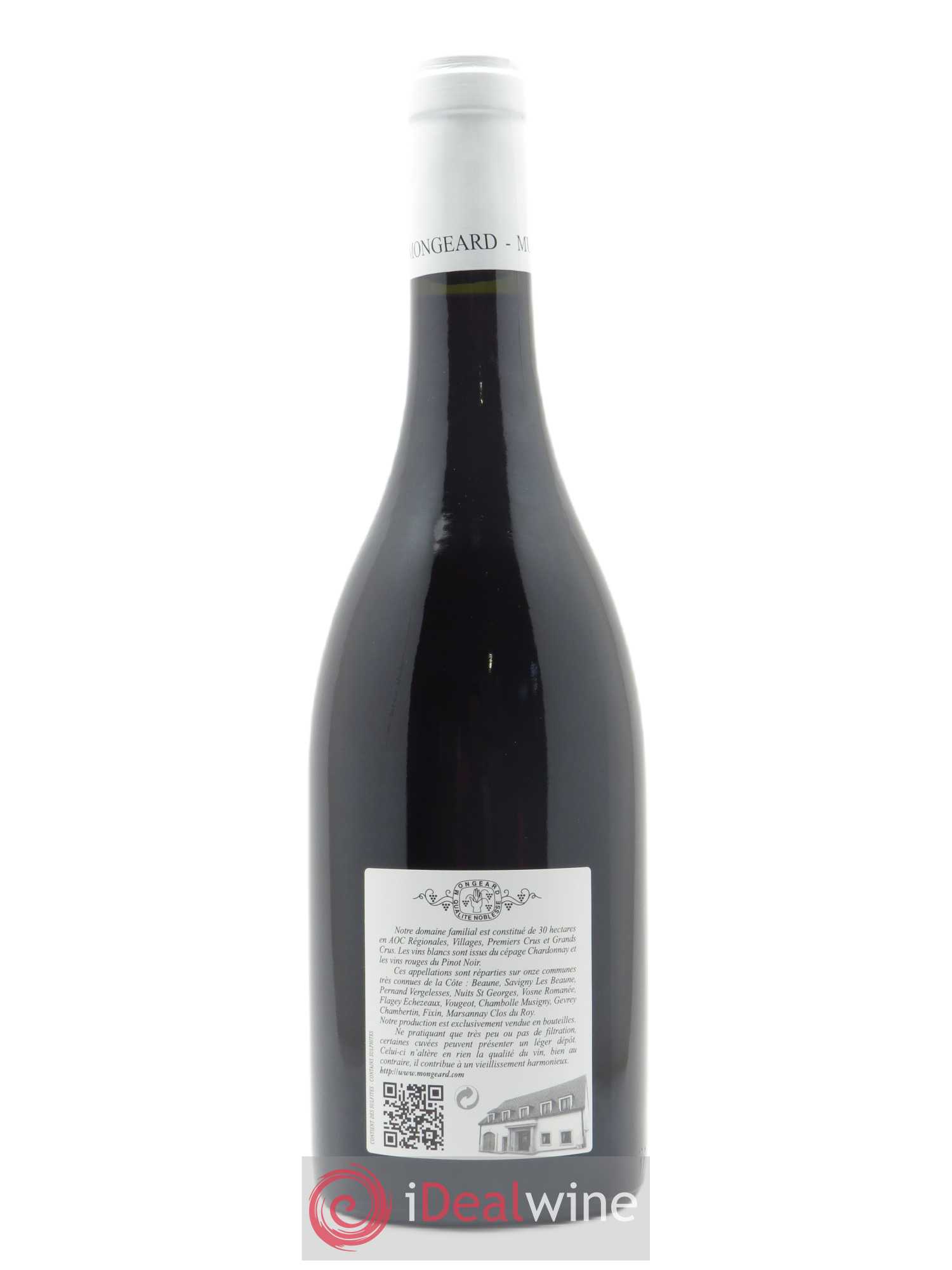 Clos de Vougeot Grand Cru Mongeard-Mugneret (Domaine) 2017 - Lotto di 1 bottiglia - 1