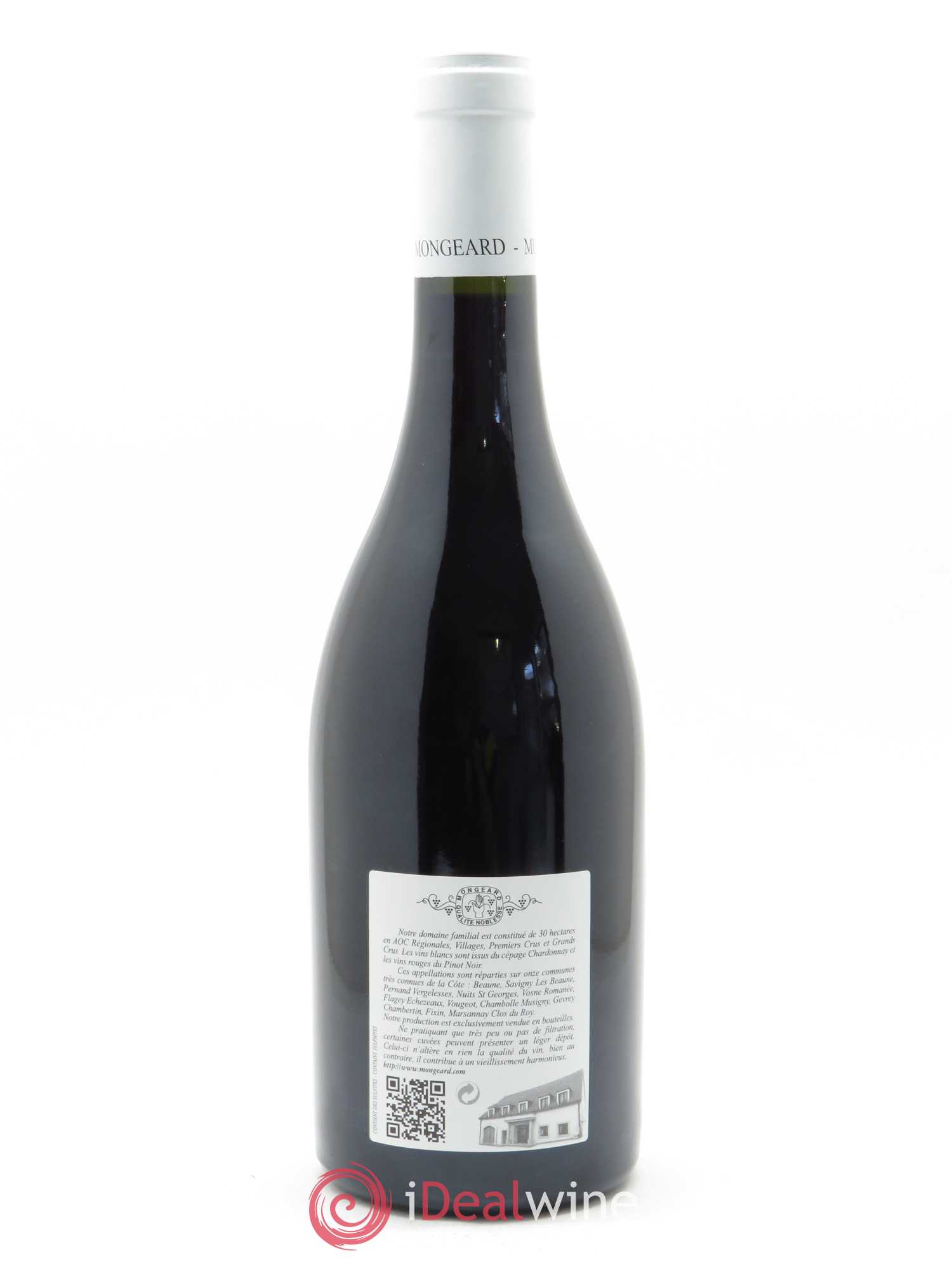 Pernand-Vergelesses 1er Cru Les Vergelesses Mongeard-Mugneret (Domaine) 2017 - Lot de 1 bouteille - 1