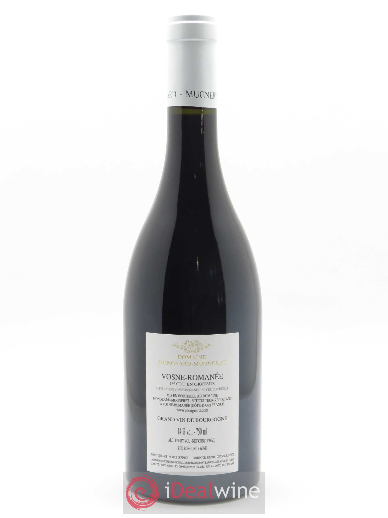 Vosne-Romanée 1er Cru En Orveaux Mongeard-Mugneret (Domaine) 2018 - Lot de 1 bouteille - 1
