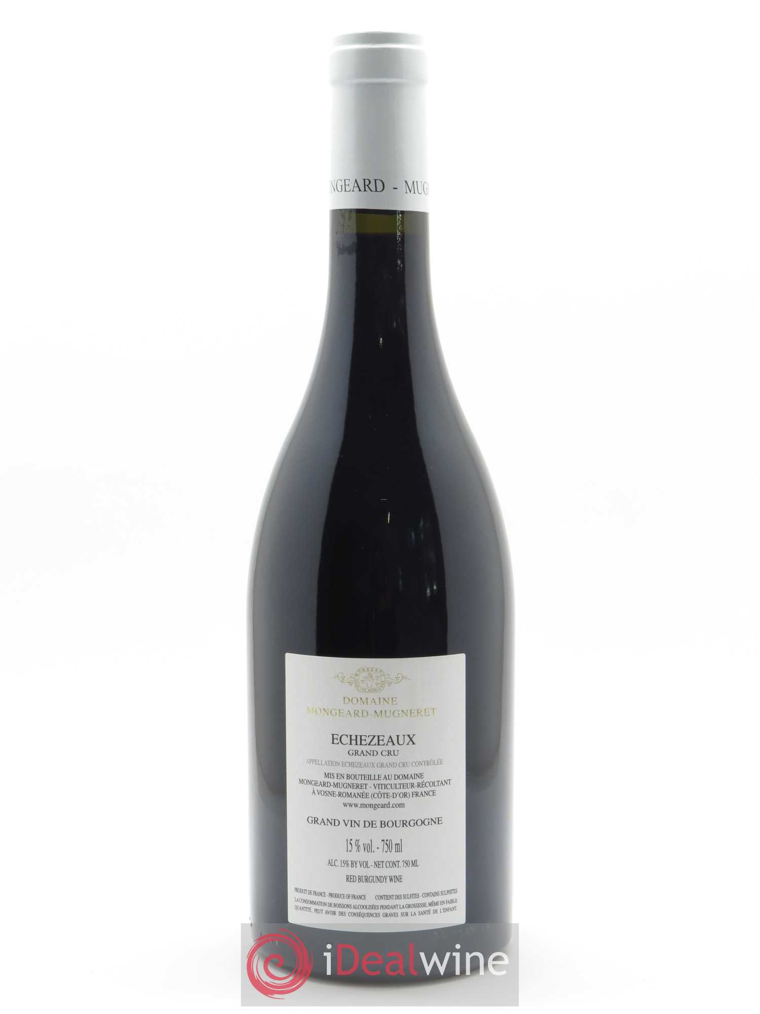 Echezeaux Grand Cru Mongeard-Mugneret (Domaine) 2018 - Lot de 1 bouteille - 1