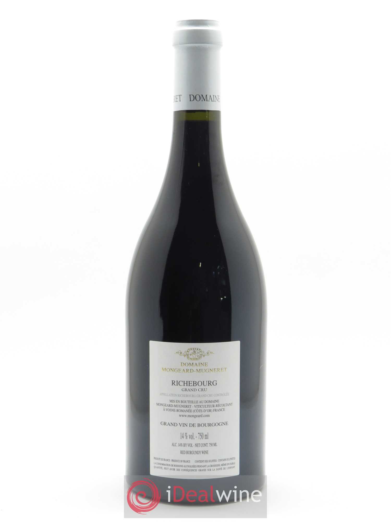 Richebourg Grand Cru Mongeard-Mugneret (Domaine) (CBO à partir de 3 bts) 2018 - Posten von 1 Flasche - 1