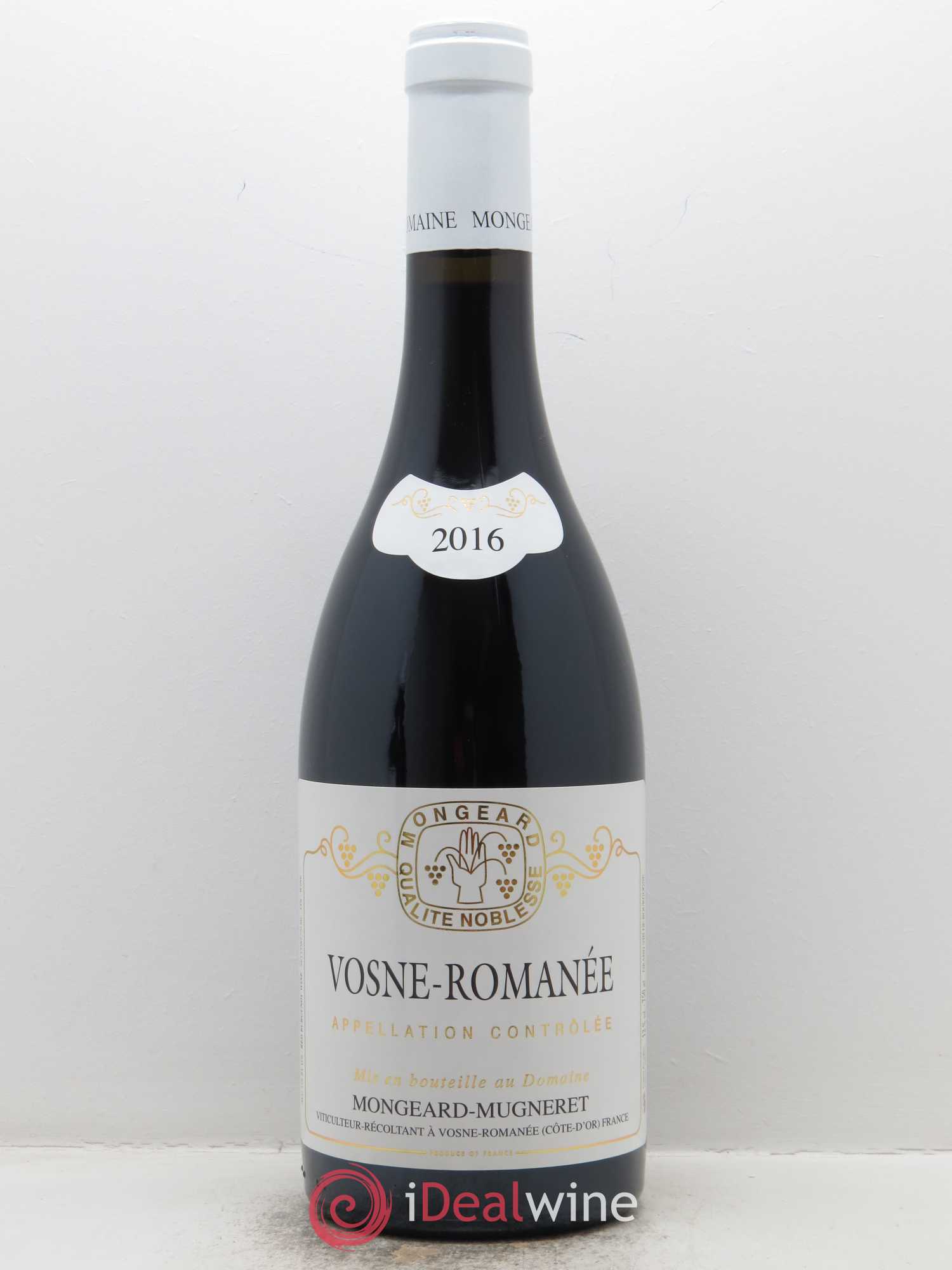 Vosne-Romanée Mongeard-Mugneret (Domaine) 2016 - Lot de 1 bouteille - 0