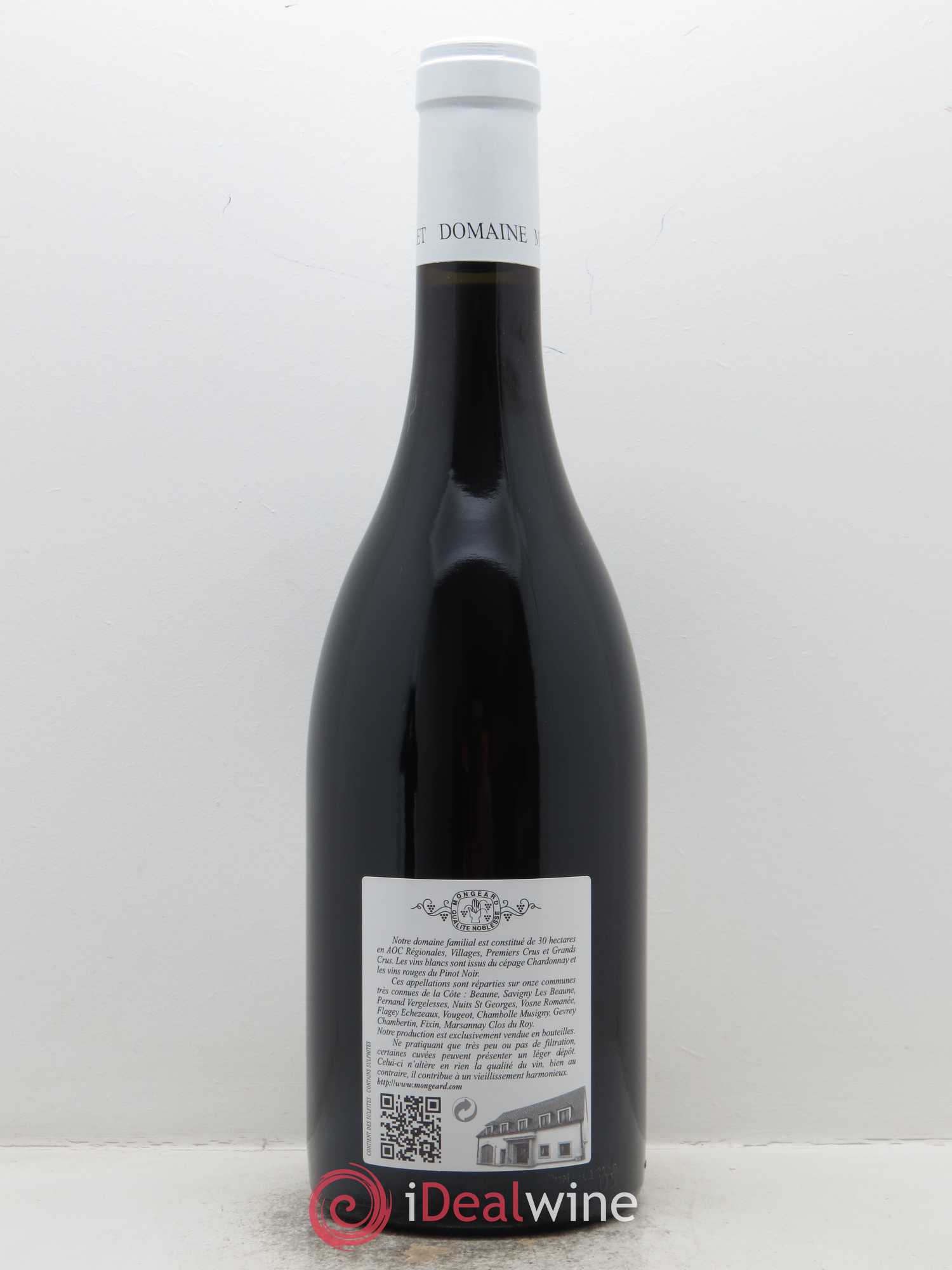 Vougeot 1er Cru Les Cras Mongeard-Mugneret (Domaine) 2016 - Lot de 1 bouteille - 1