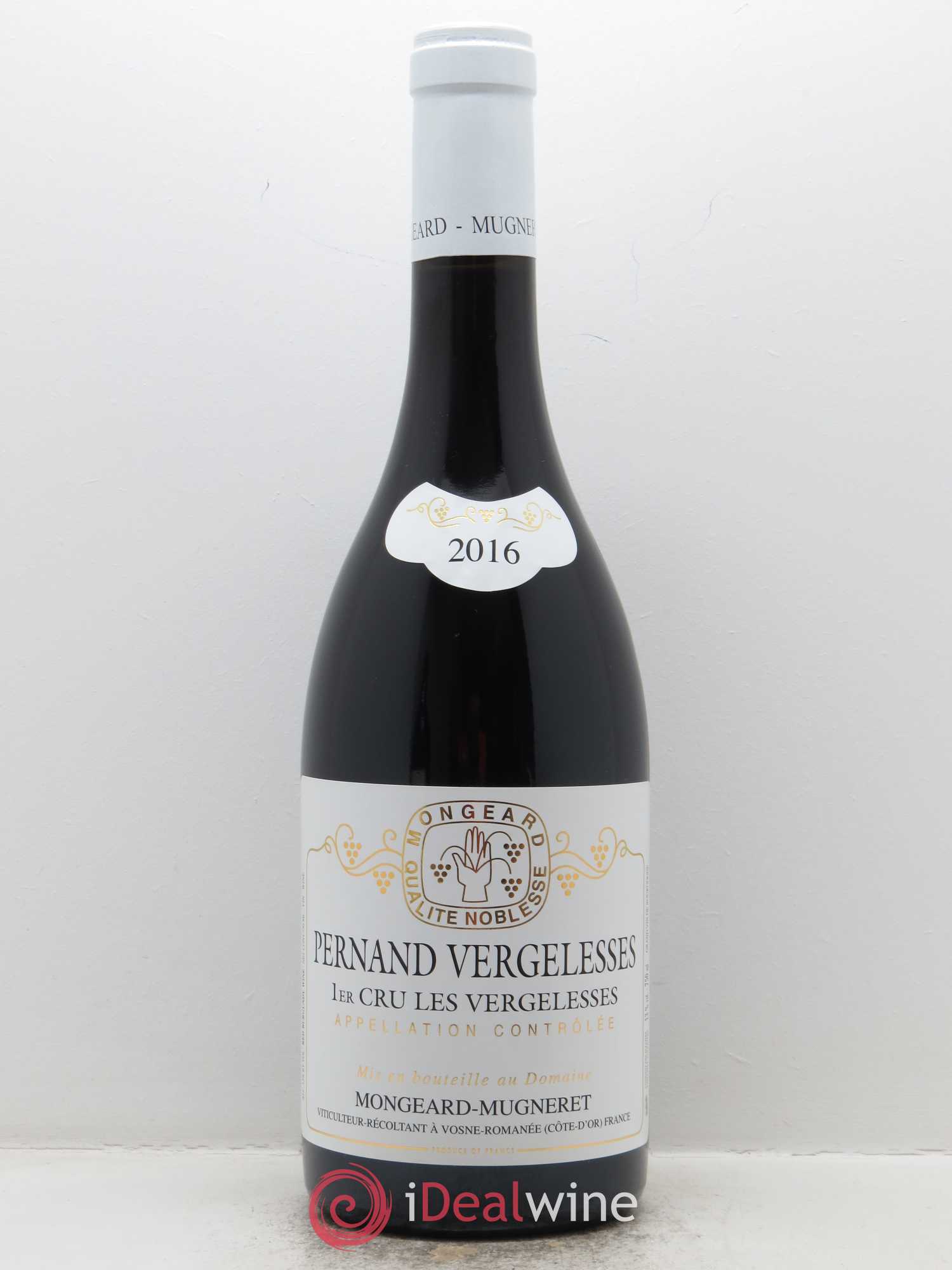 Pernand-Vergelesses 1er Cru Les Vergelesses Mongeard-Mugneret (Domaine) 2016 - Lot de 1 bouteille - 0