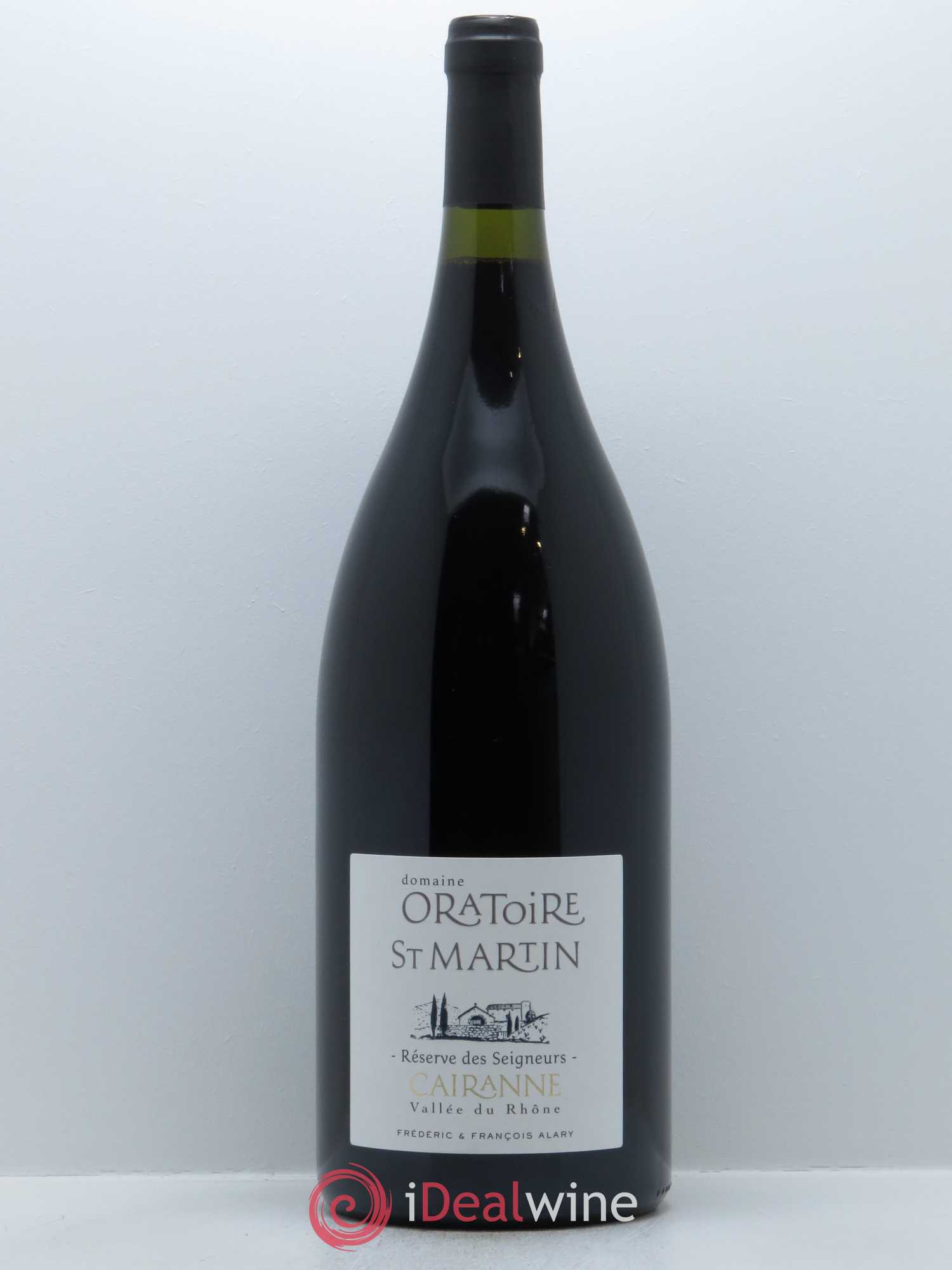 Cairanne Réserve des Seigneurs Oratoire Saint-Martin - Frédéric et François Alary 2015 - Lot de 1 magnum - 0