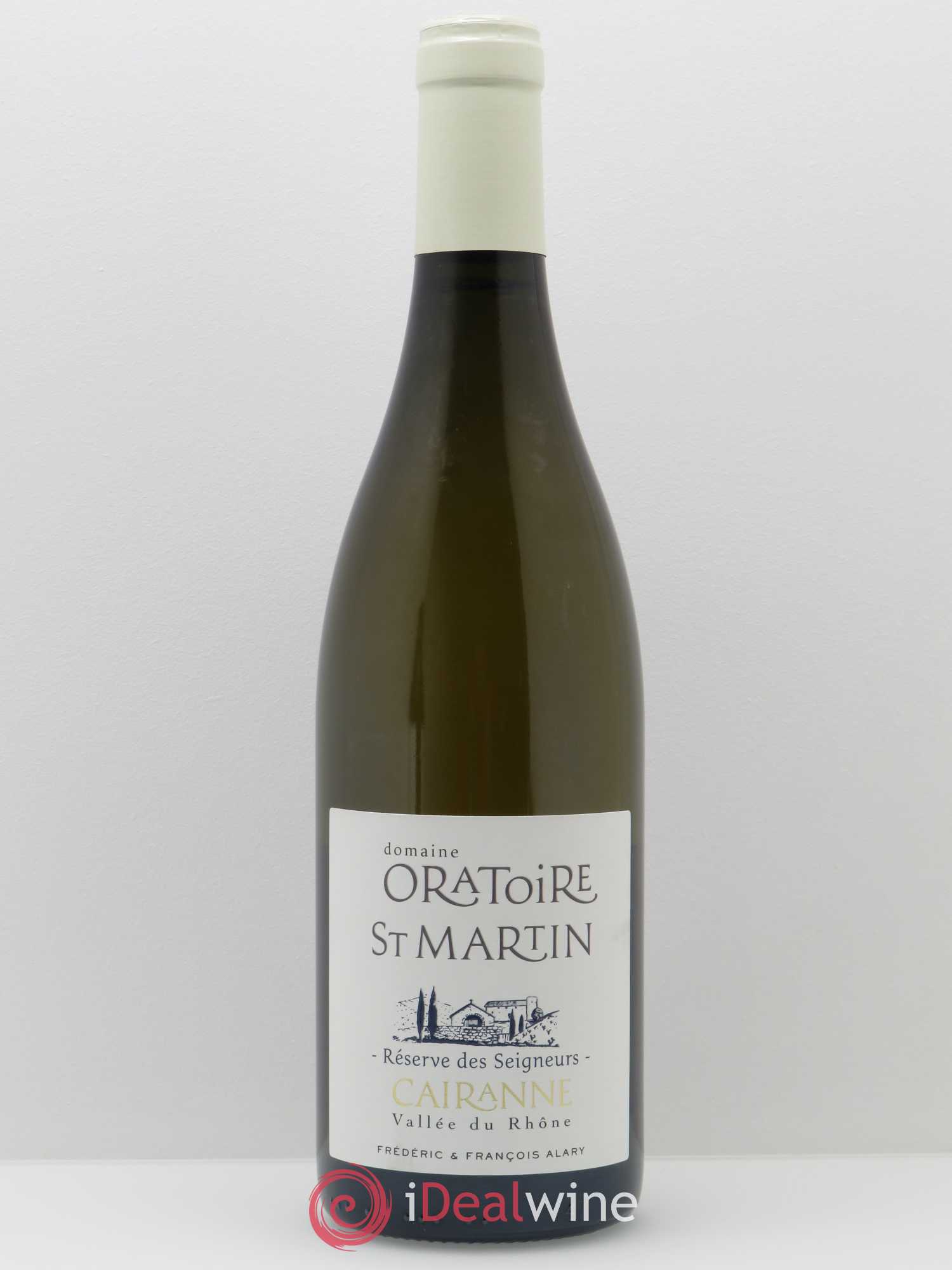 Cairanne Réserve des Seigneurs Oratoire Saint-Martin - Frédéric et François Alary 2017 - Lot de 1 bouteille - 0