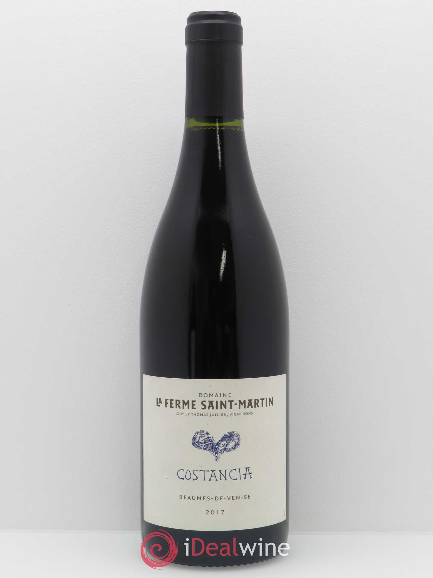 Beaumes-de-Venise Costancia La Ferme Saint-Martin (Domaine) 2017 - Lot de 1 bouteille - 0