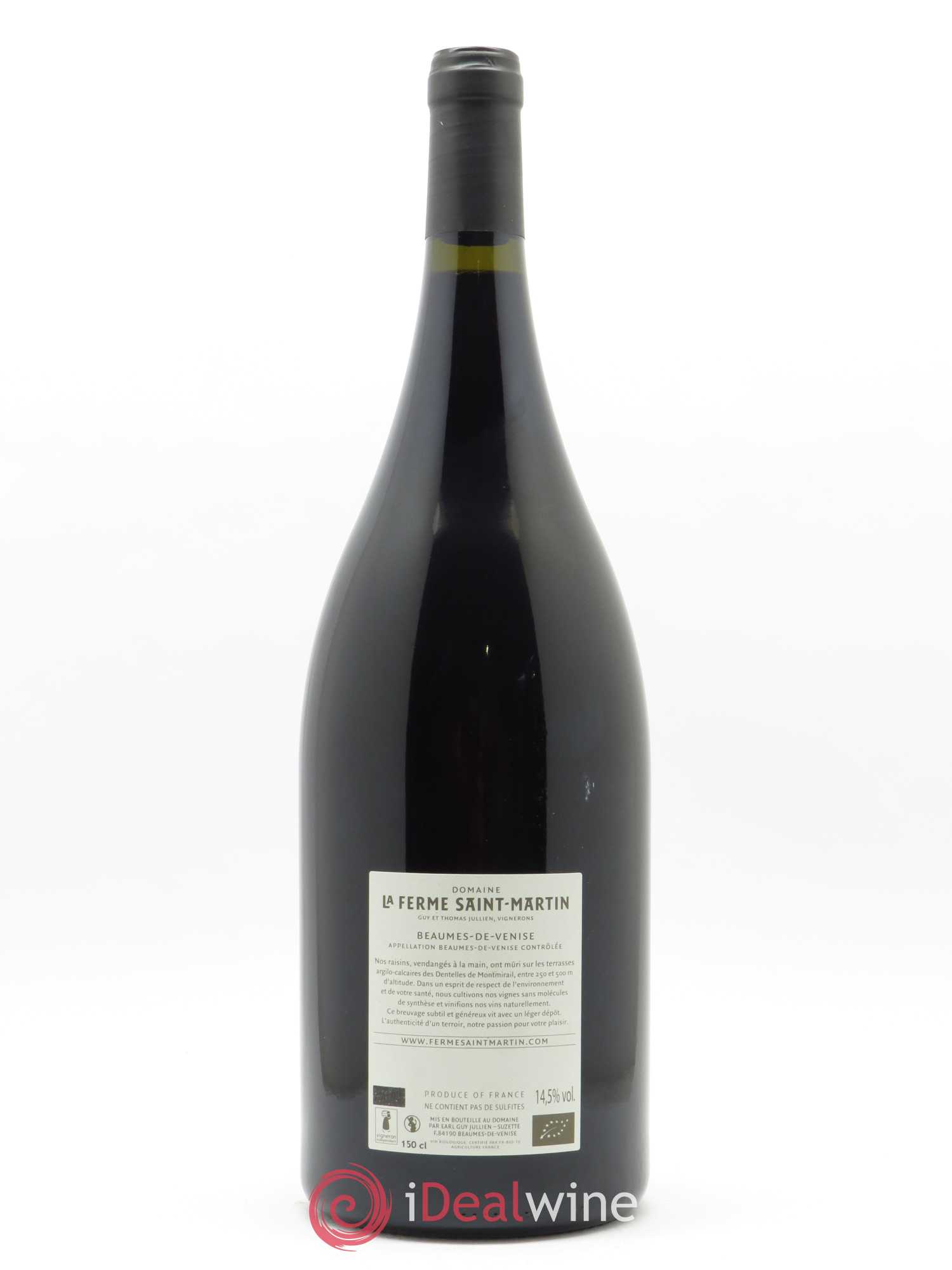 Beaumes-de-Venise Les Terres Jaunes La Ferme Saint-Martin (Domaine) 2018 - Lot of 1 magnum - 1