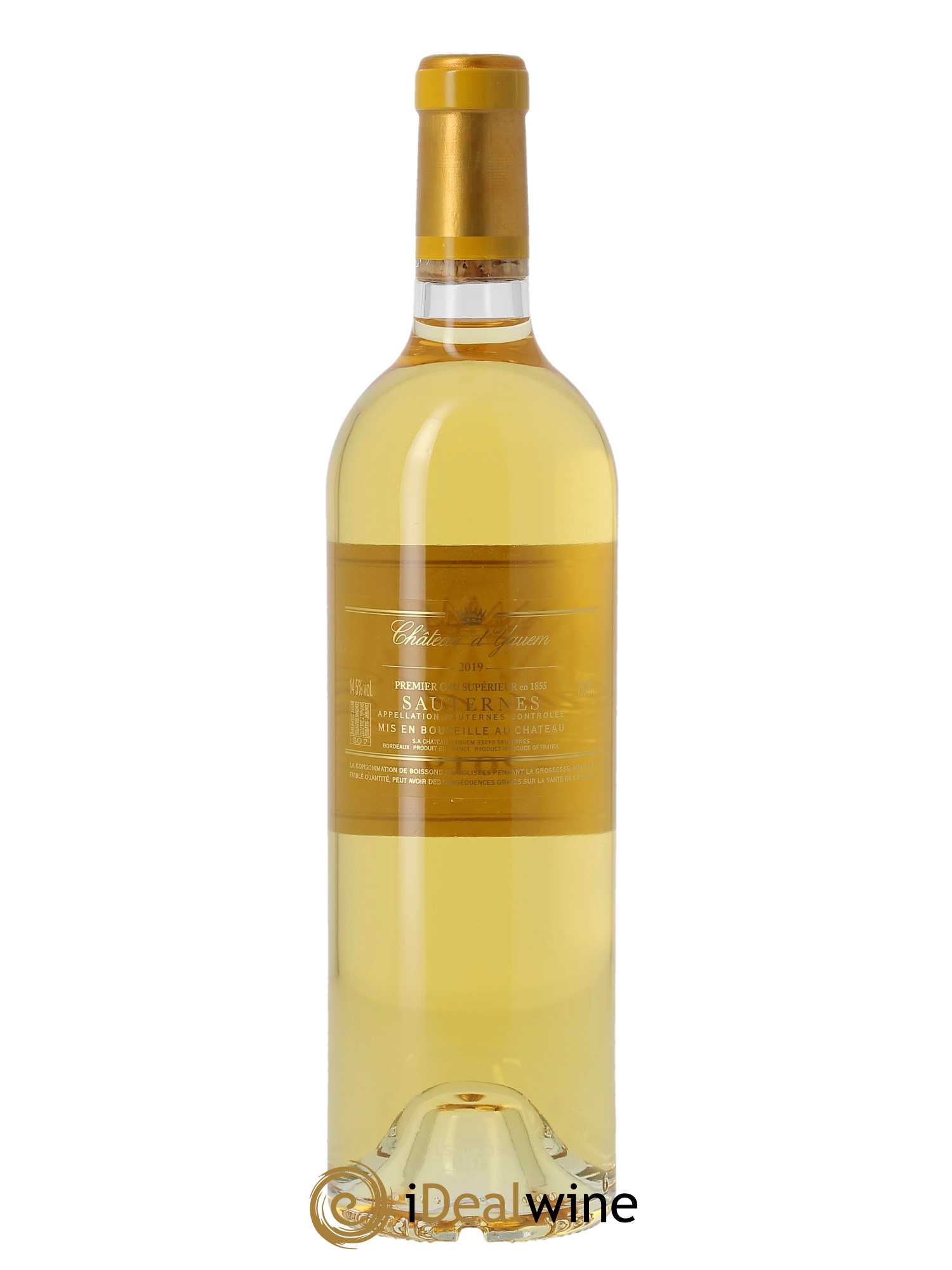 Château d' Yquem 1er Cru Classé Supérieur (CBO à partir de 6 bts) 2019 - Lot de 1 bouteille - 1