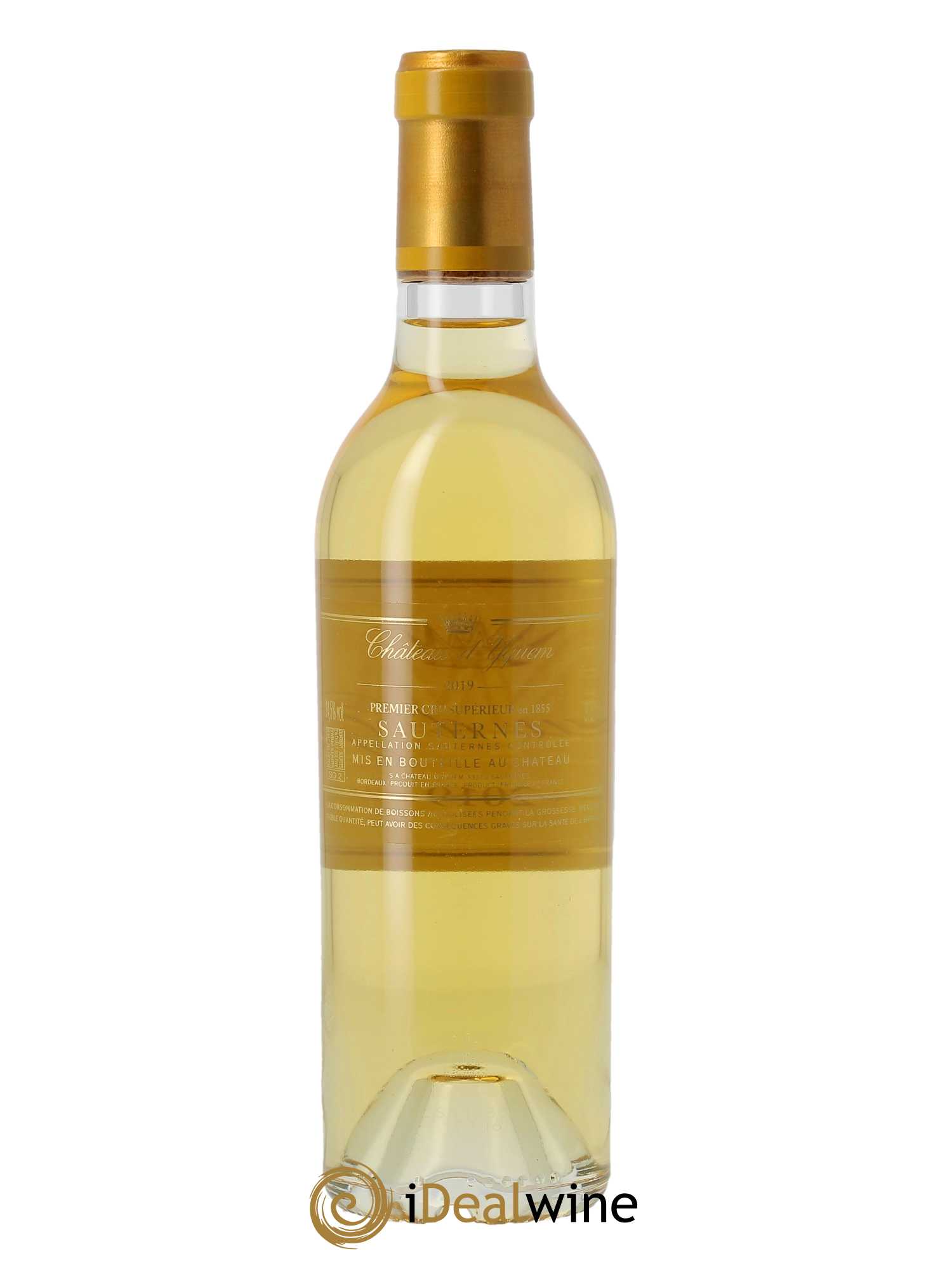 Château d' Yquem 1er Cru Classé Supérieur (Original-holzkiste ab 6 Fl.) 2019 - Posten von 1 Demi-Flasche - 1