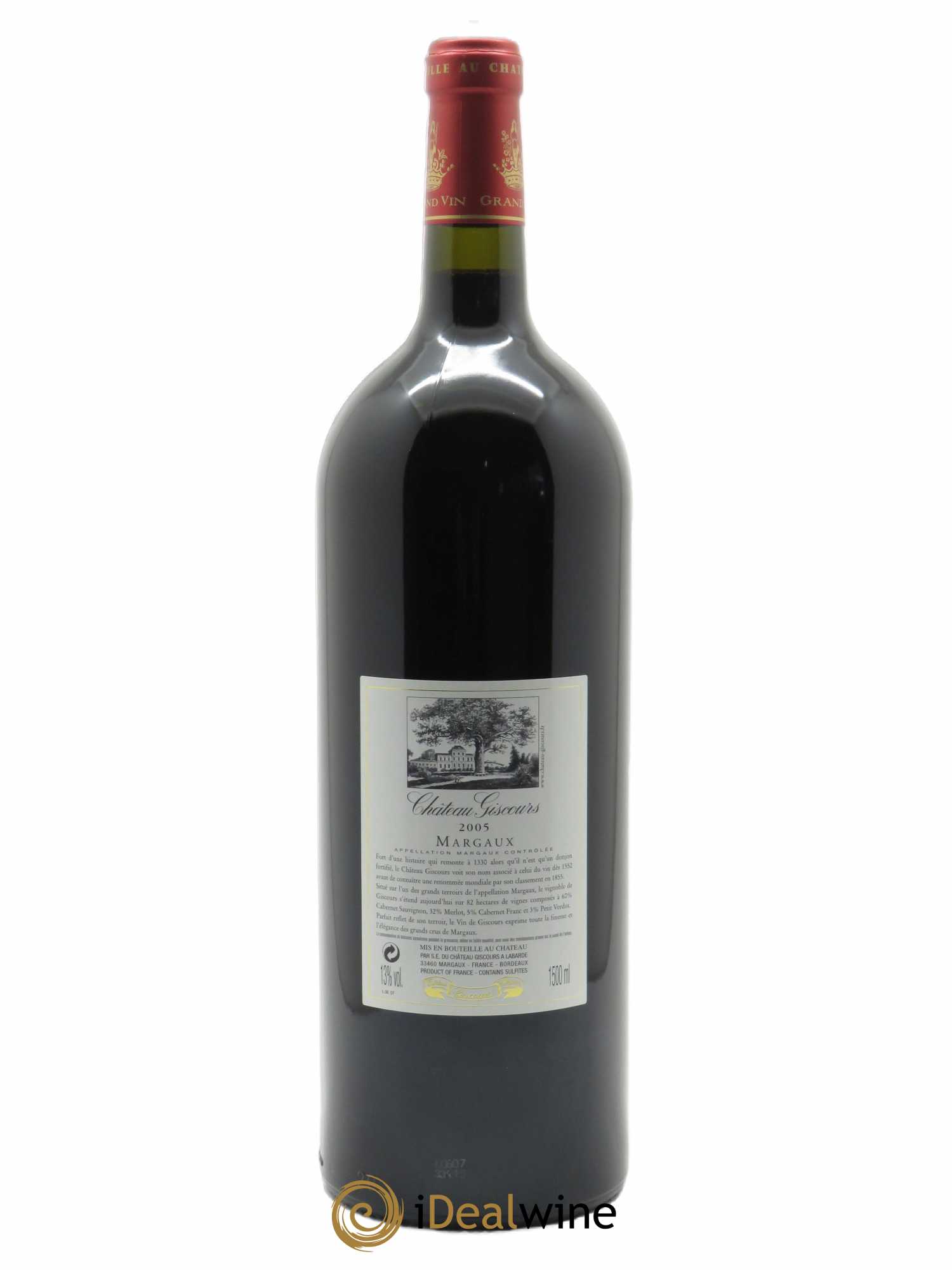 Château Giscours 3ème Grand Cru Classé (OWC if 6 bts) 2005 - Lot of 1 magnum - 1