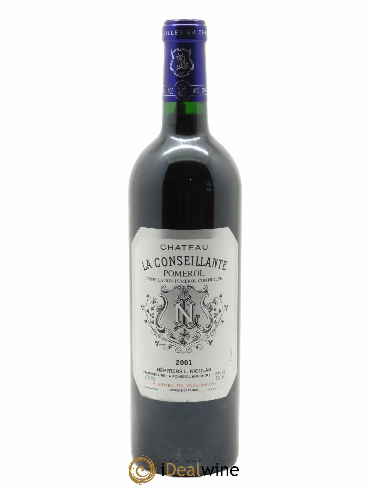 Château la Conseillante (CBO à partir de 6 bts) 2001 - Lot de 1 bouteille - 0