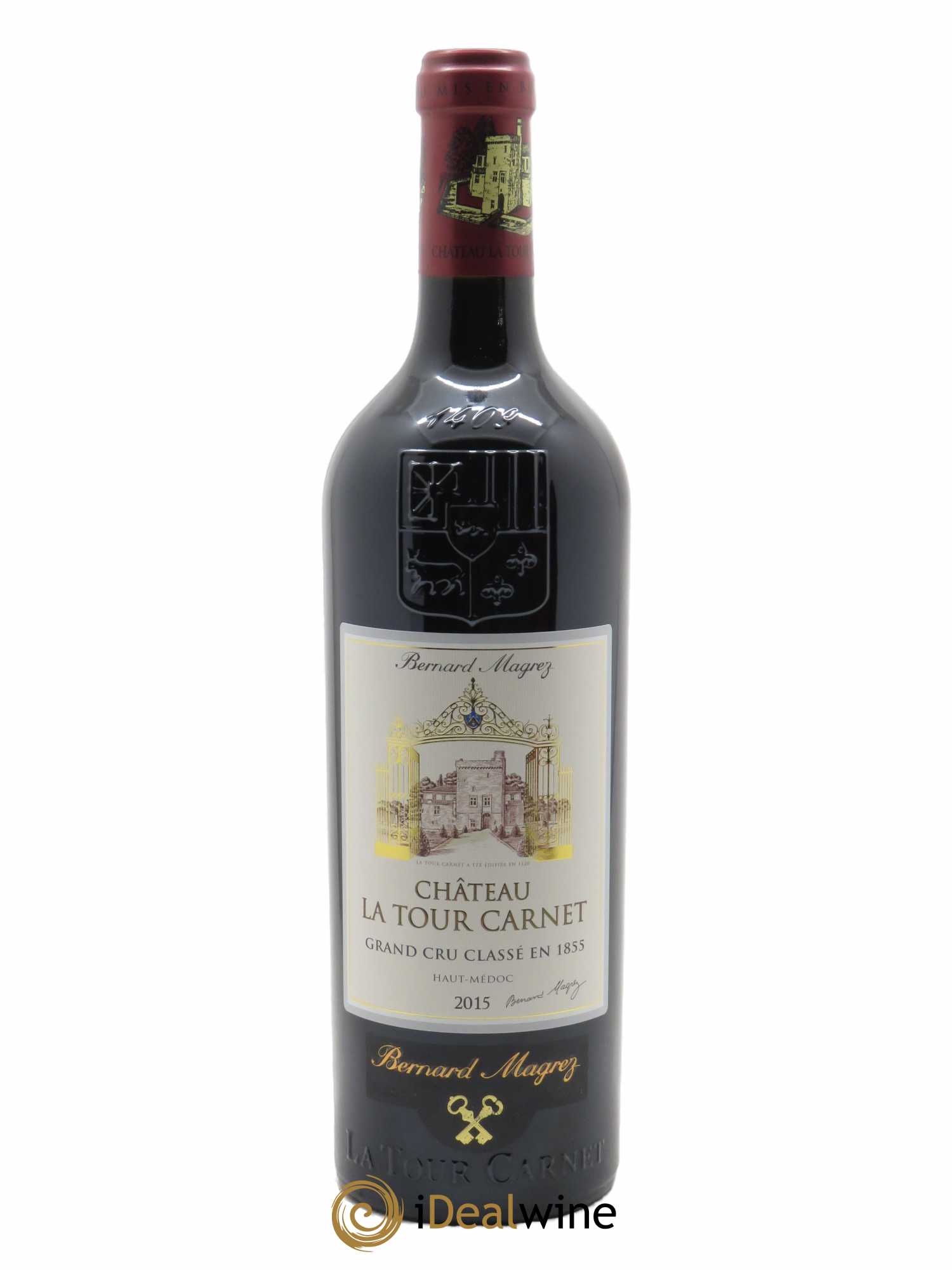 Château la Tour Carnet 4ème Grand Cru Classé (OWC if 6 bts) 2015 - Lot of 1 bottle - 0