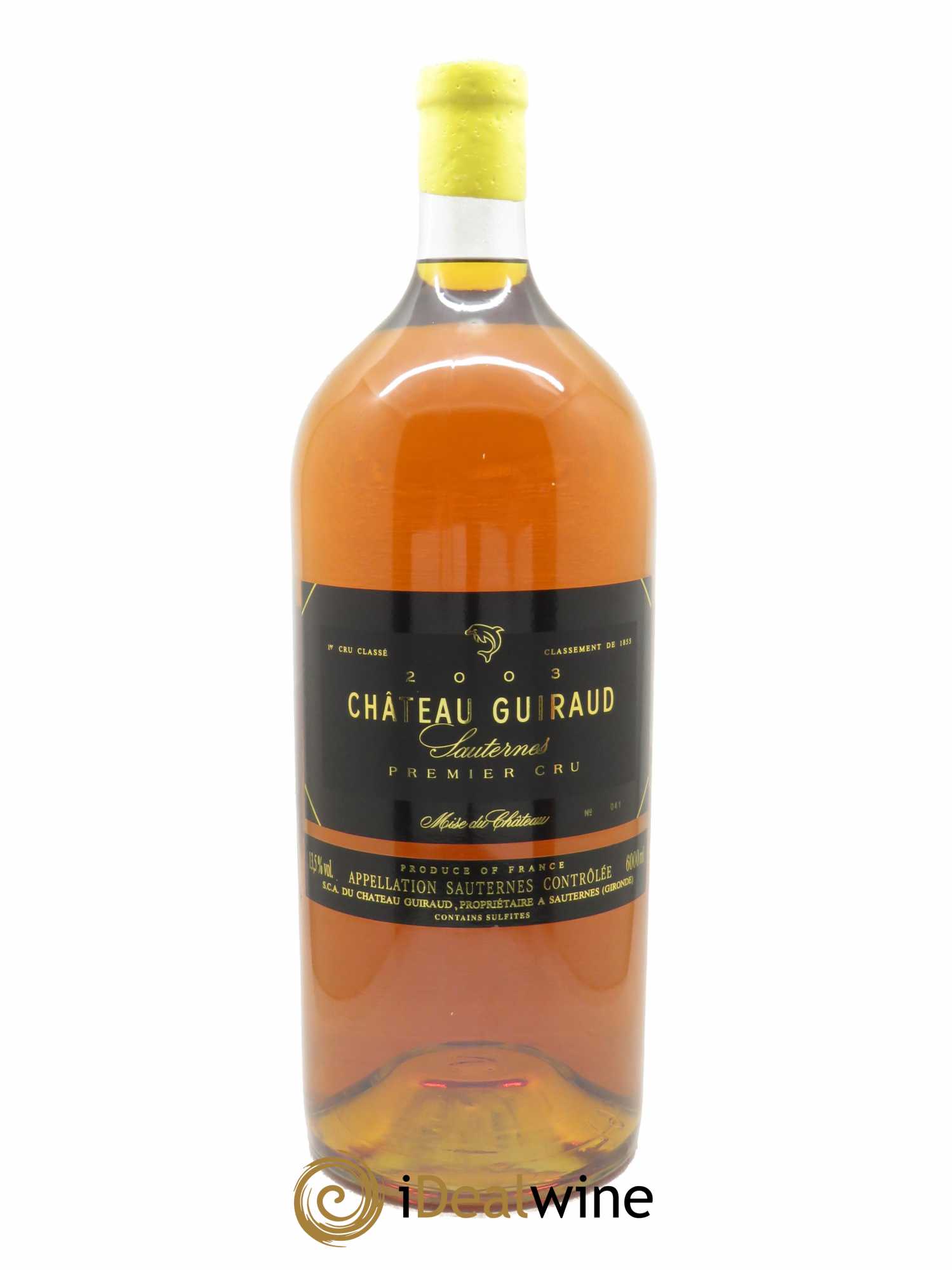 Château Guiraud 1er Grand Cru Classé (CBO à partir de 1 bte) 2003 - Lotto di 1 mathusalem - 0