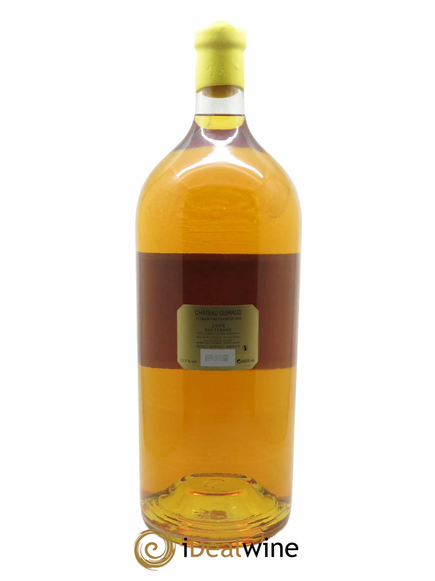 Château Guiraud 1er Grand Cru Classé (CBO à partir de 1 bte) 2008 - Lotto di 1 mathusalem - 1