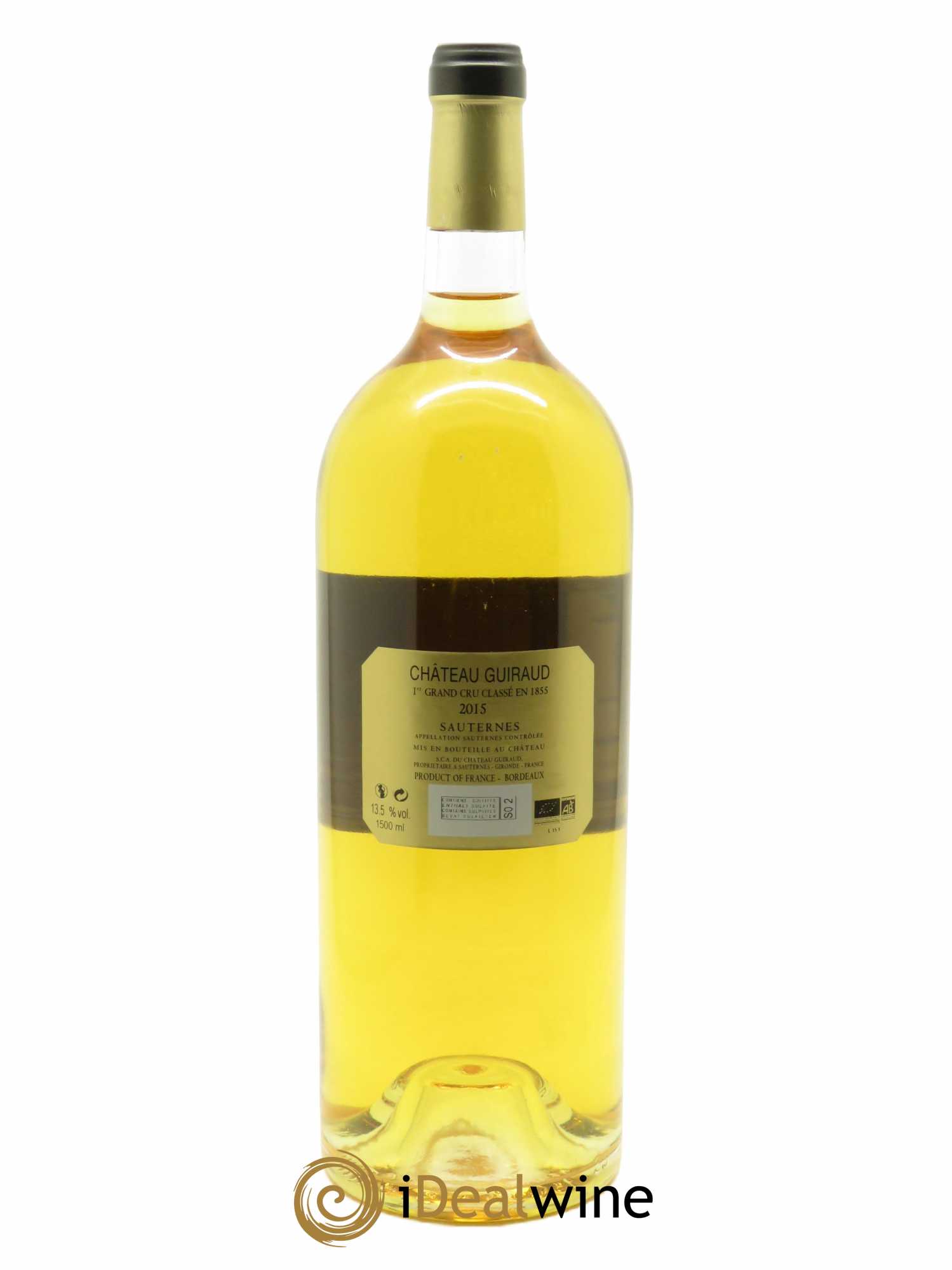 Château Guiraud 1er Grand Cru Classé (CBO à partir de 6 bts) 2015 - Lot de 1 magnum - 1