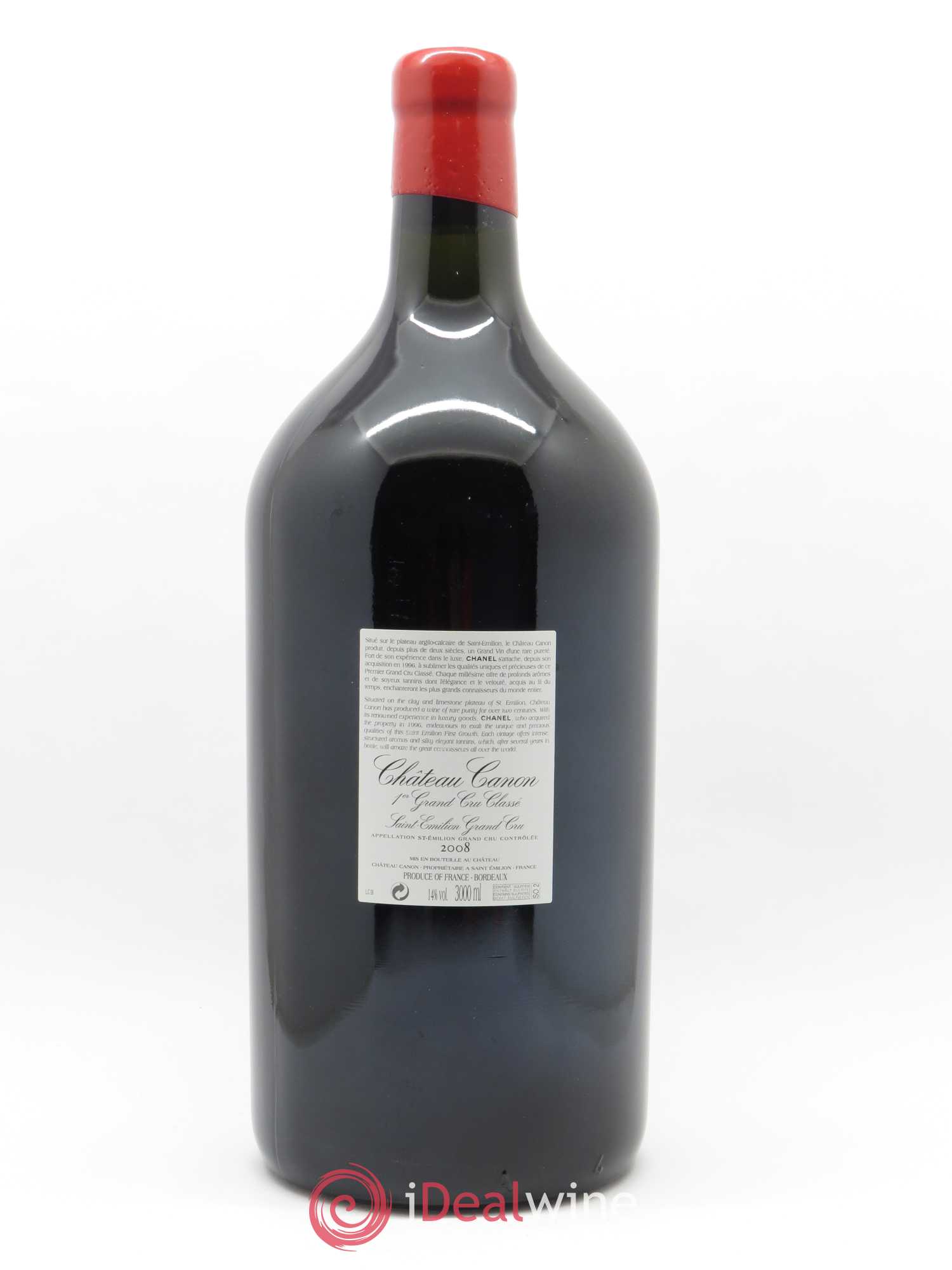 Château Canon 1er Grand Cru Classé B 2000 - Lot de 1 double magnum - 1