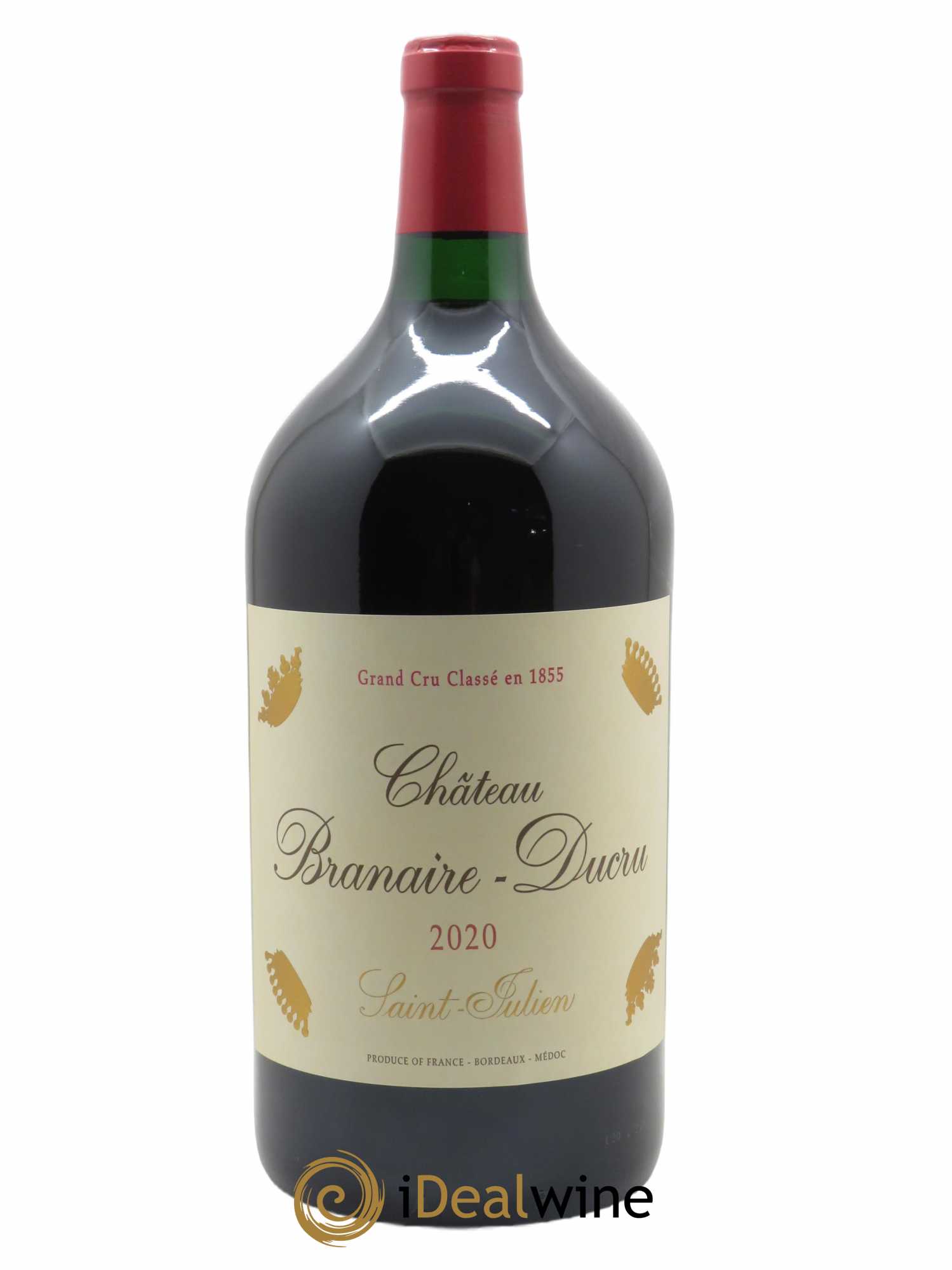 Château Branaire Ducru 4ème Grand Cru Classé 2020 - Lot of 1 double magnum - 1