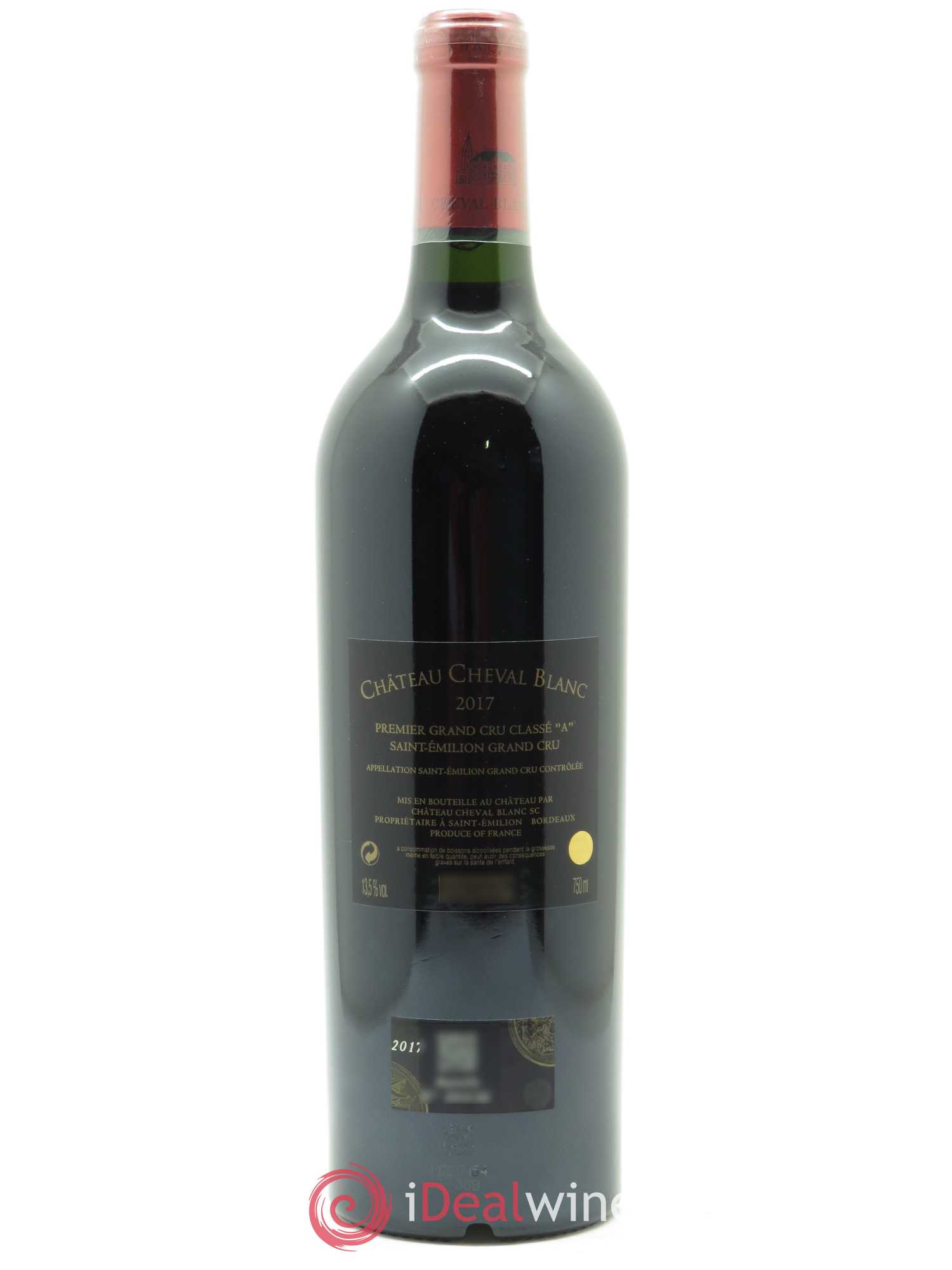 Château Cheval Blanc 1er Grand Cru Classé A (OWC if 6 btls) 2017 - Lot of 1 bottle - 1