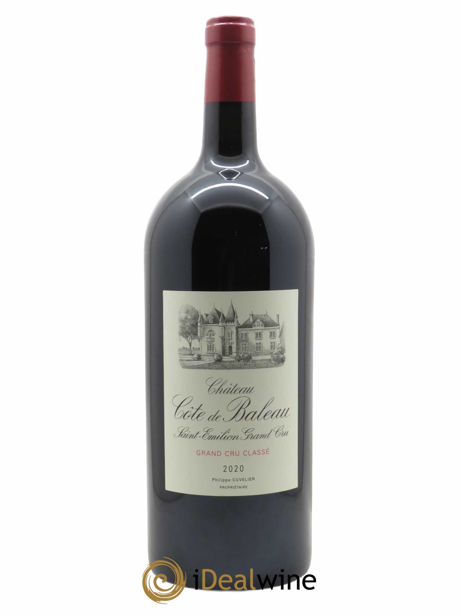 Château Côte de Baleau Grand Cru Classé 2020 - Lot of 1 double magnum - 1