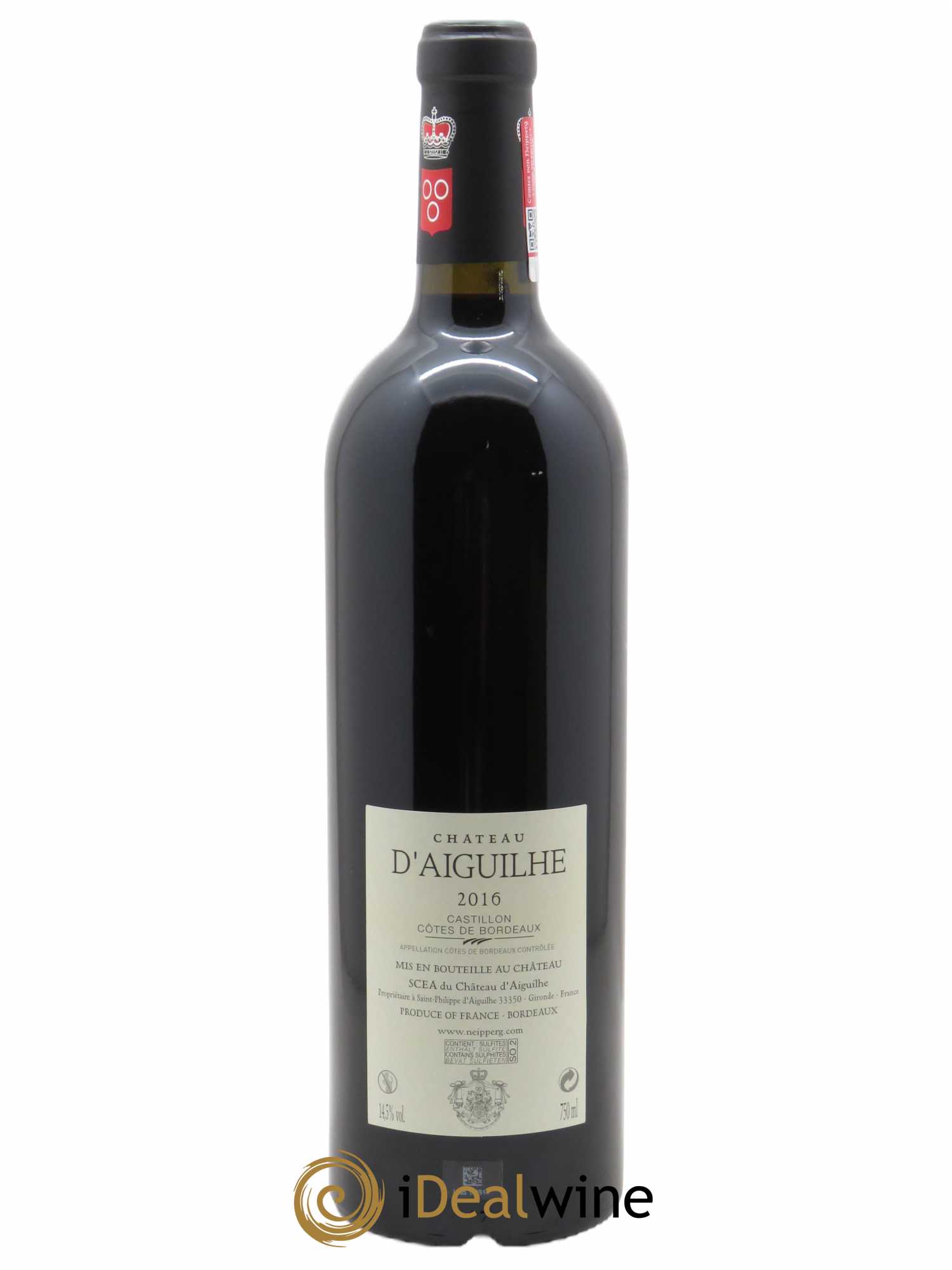 Château d' Aiguilhe  2016 - Lot of 1 bottle - 1