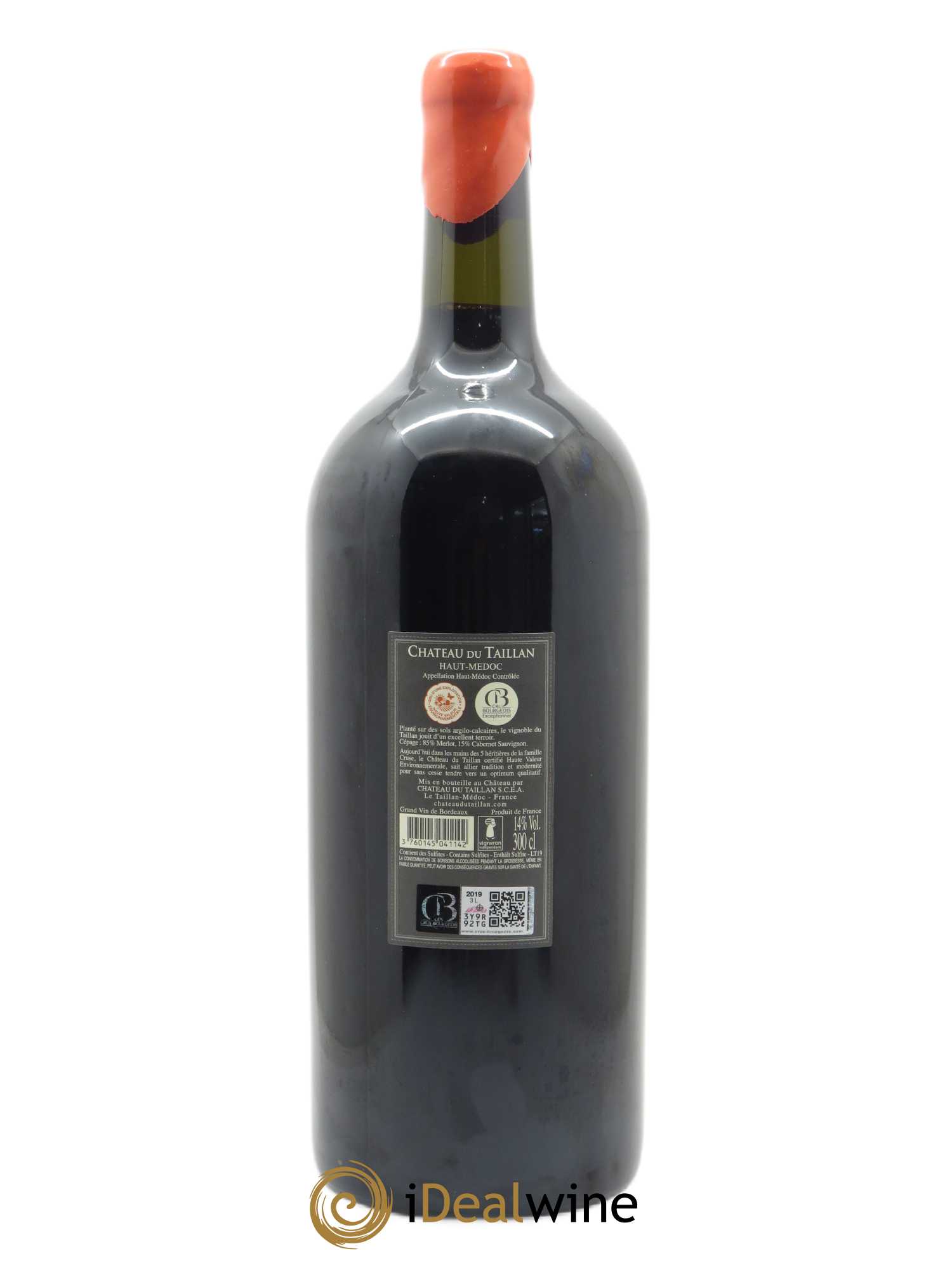 Château du Taillan Cru Bourgeois Exceptionnel 2019 - Lot of 1 double magnum - 1