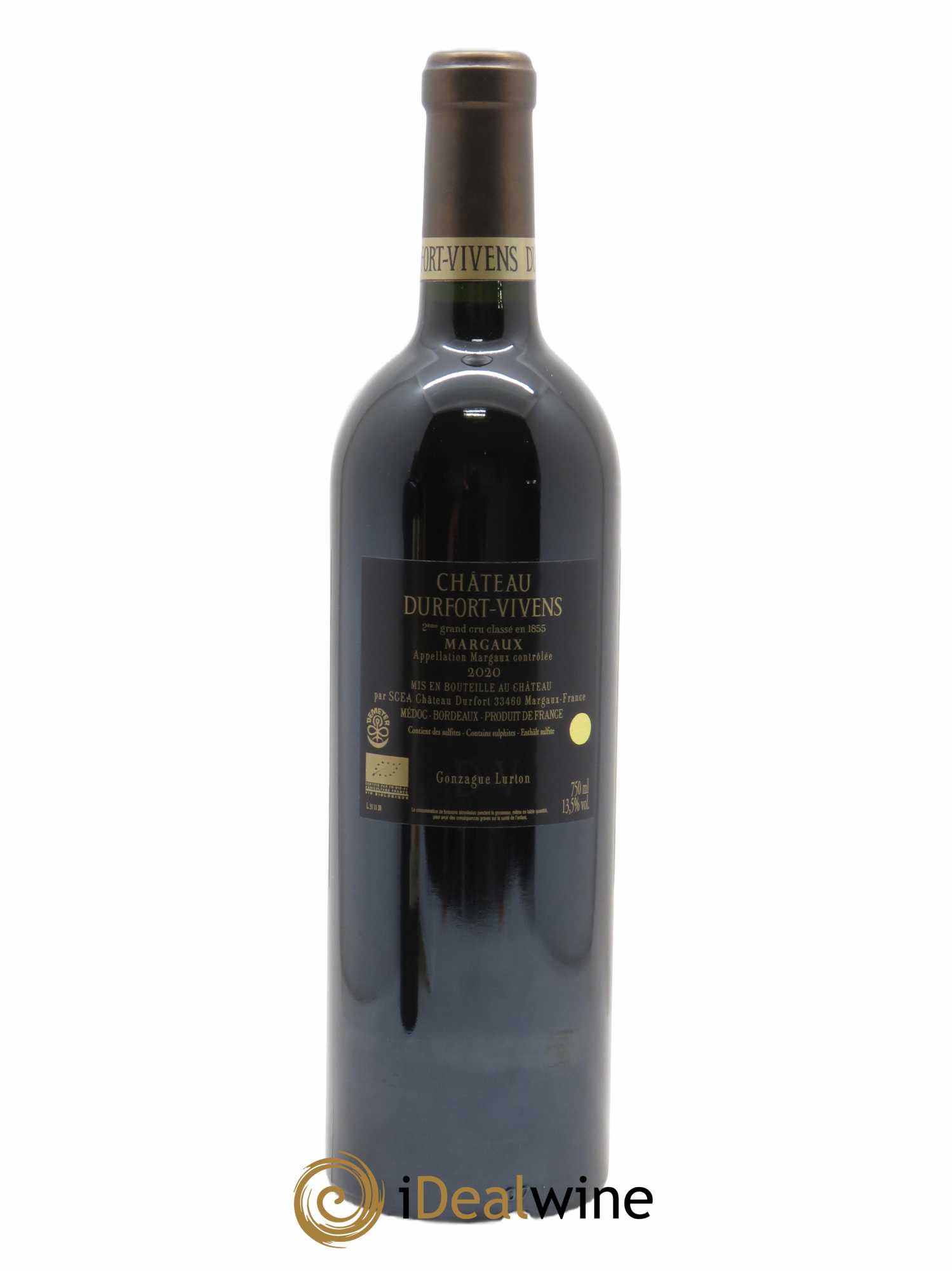 Château Durfort Vivens 2ème Grand Cru Classé  2020 - Posten von 1 Flasche - 1