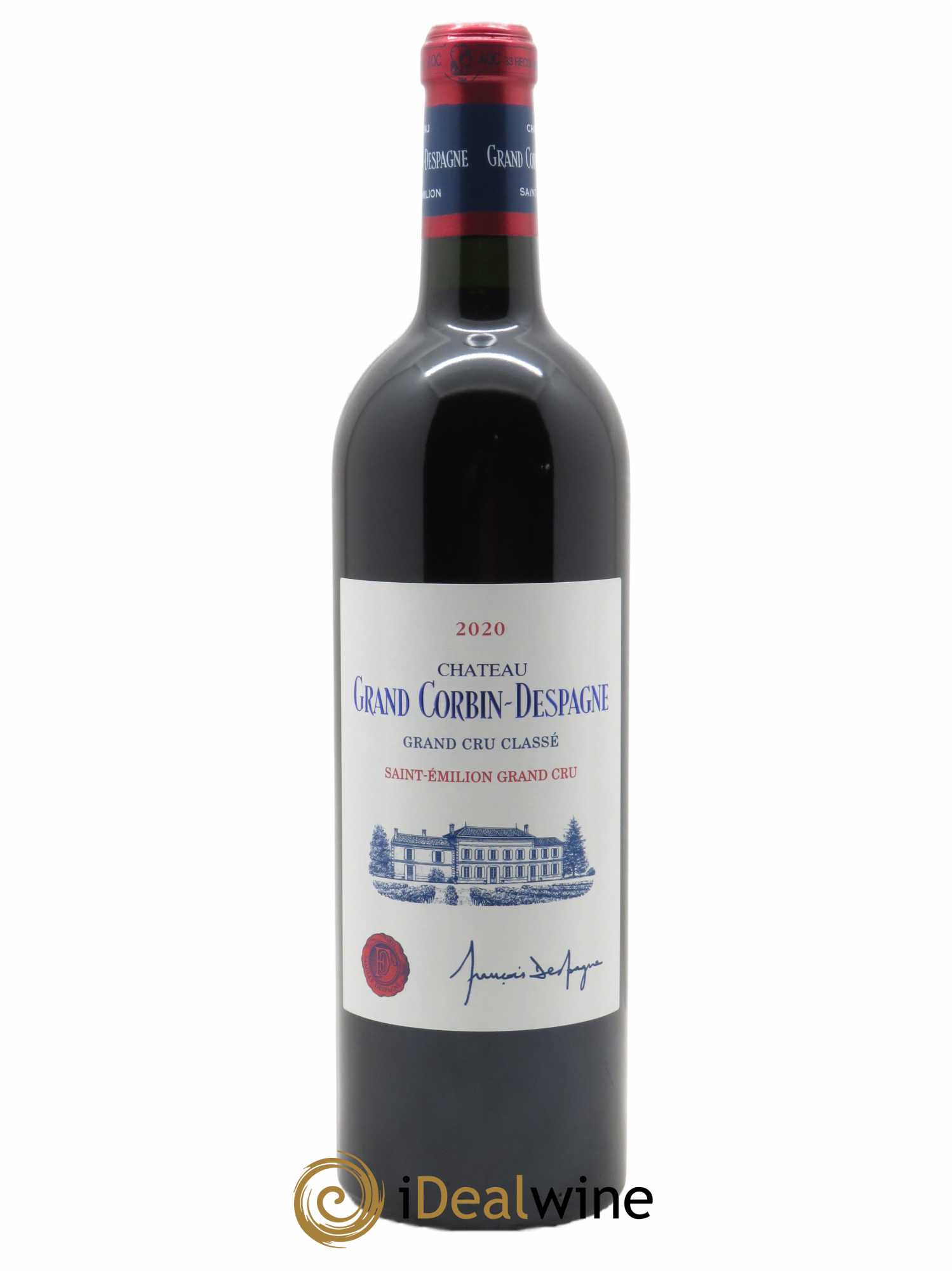 Château Grand Corbin Despagne Grand Cru Classé 2020 - Lot of 1 bottle - 0