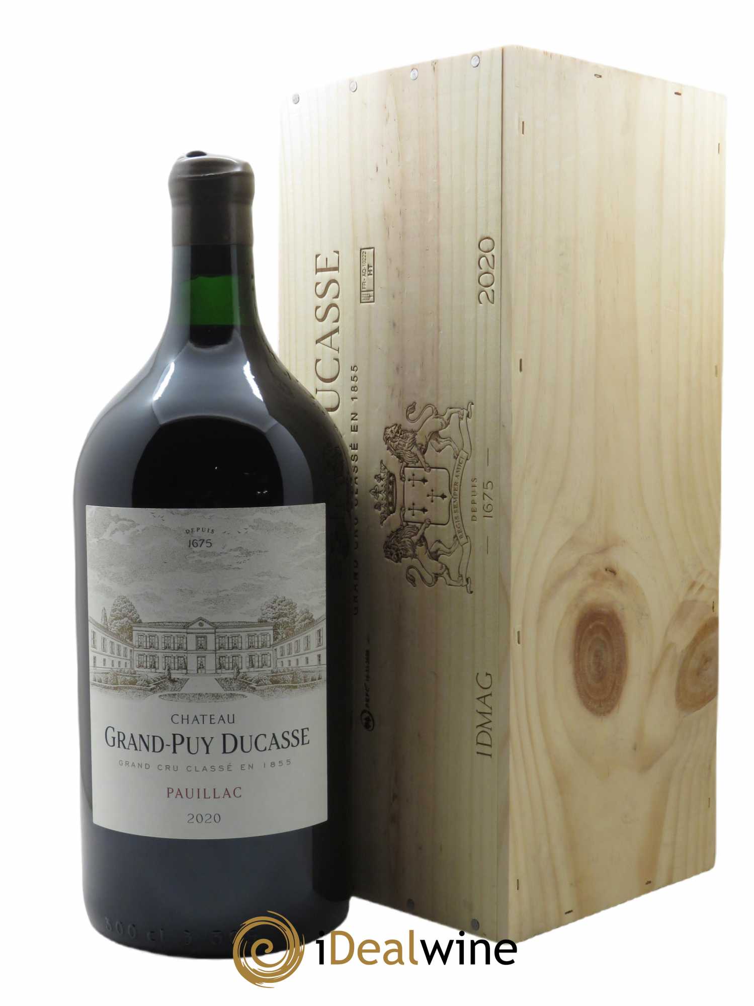 Château Grand Puy Ducasse 5ème Grand Cru Classé 2020 - Lot of 1 double magnum - 0