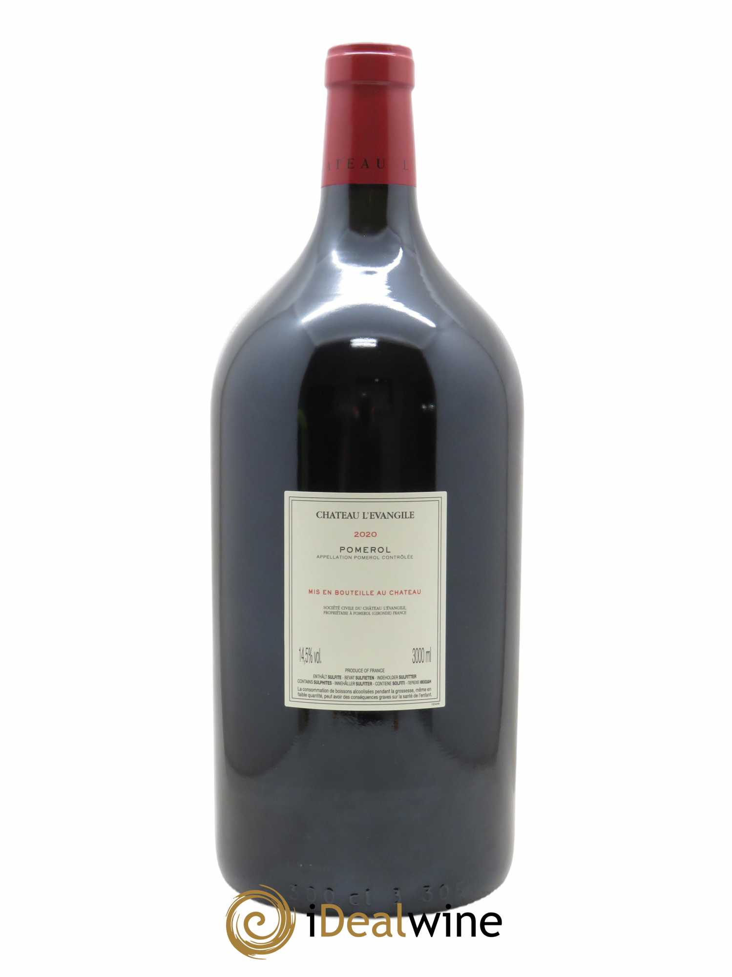 Château l' Évangile  2020 - Lot of 1 double magnum - 1