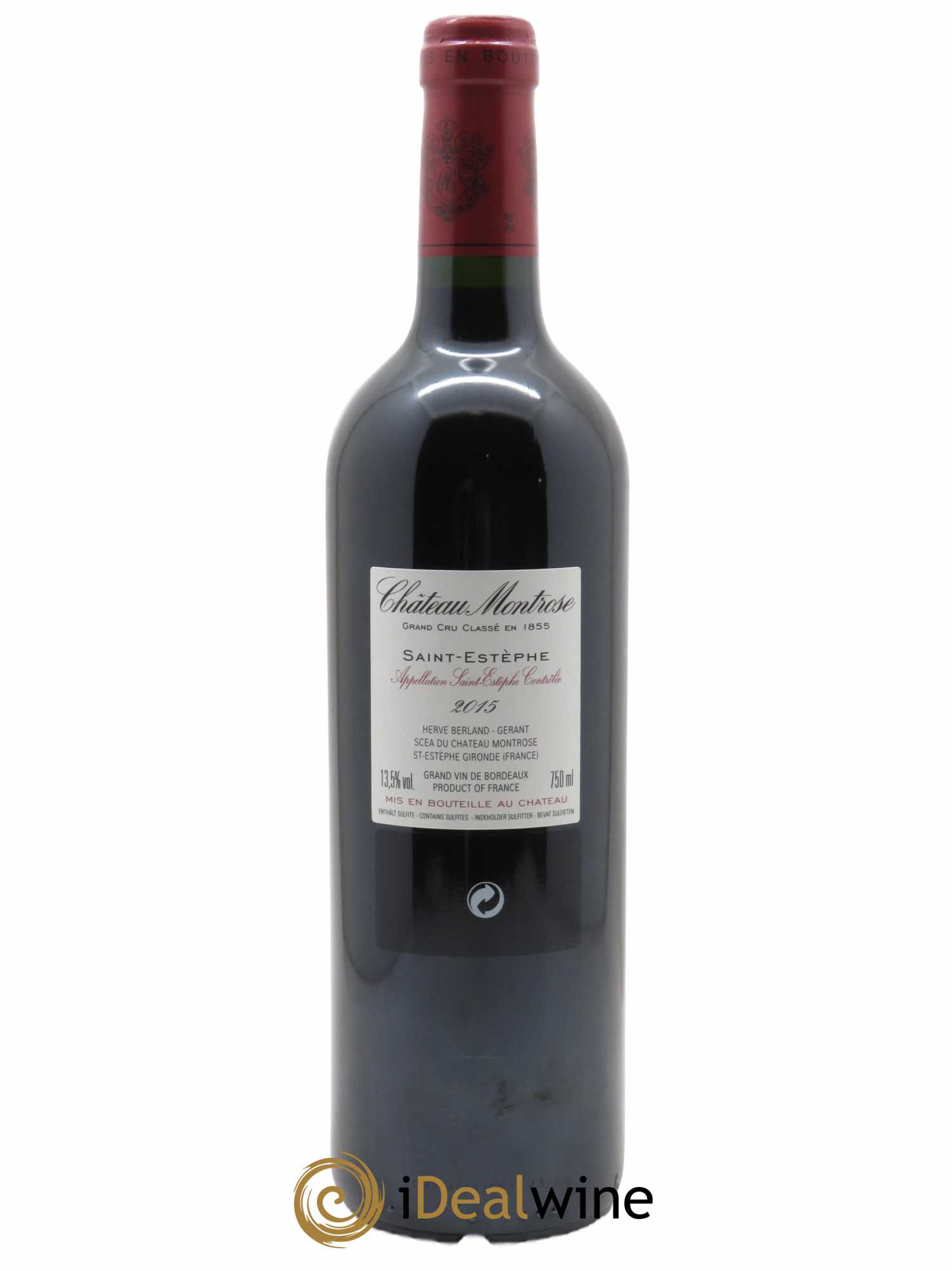 Château Montrose 2ème Grand Cru Classé  2015 - Lot of 1 bottle - 1