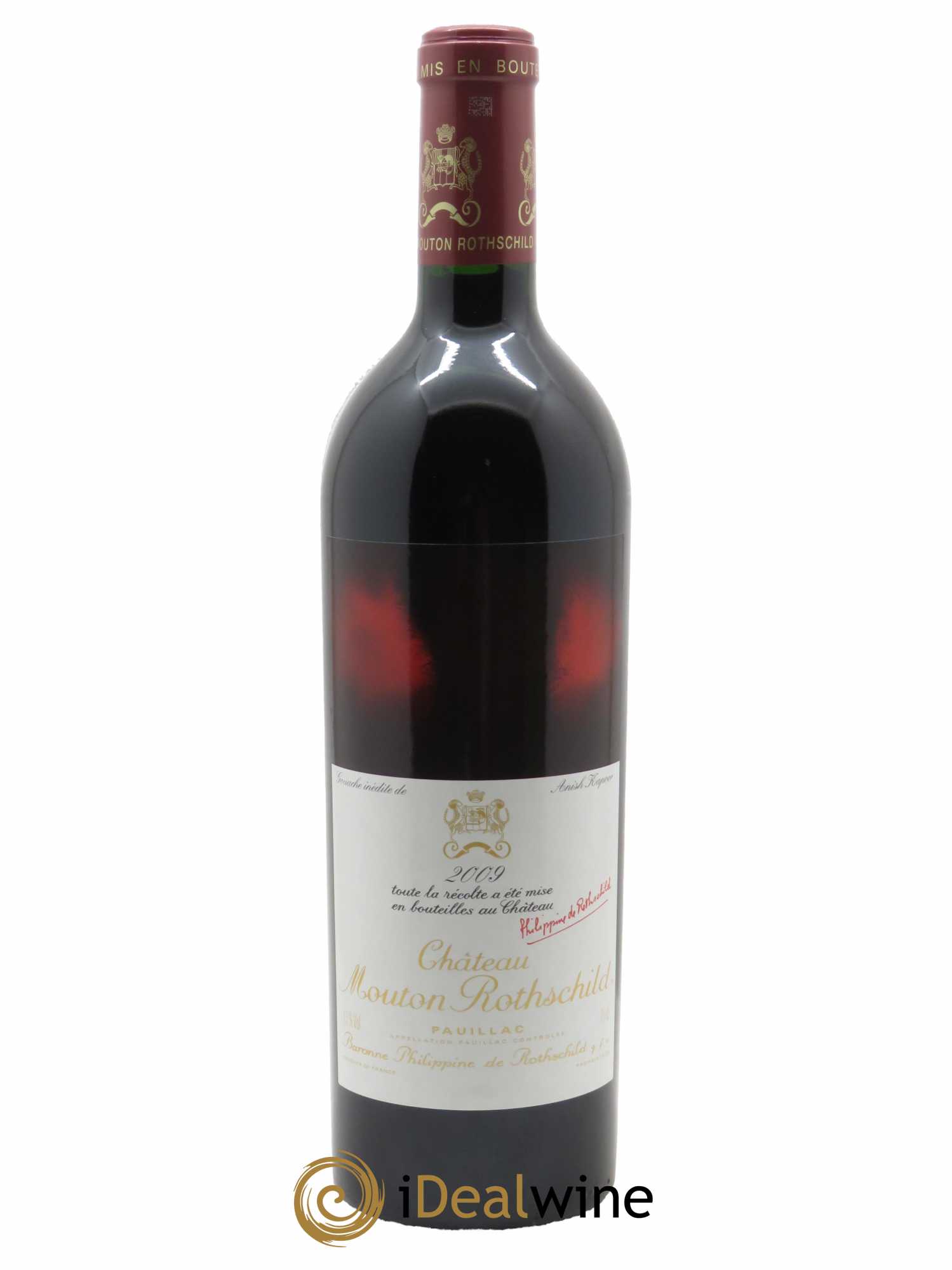 Château Mouton Rothschild 1er Grand Cru Classé (OWC if 6 bt) 2009 - Lot of 1 bottle - 0