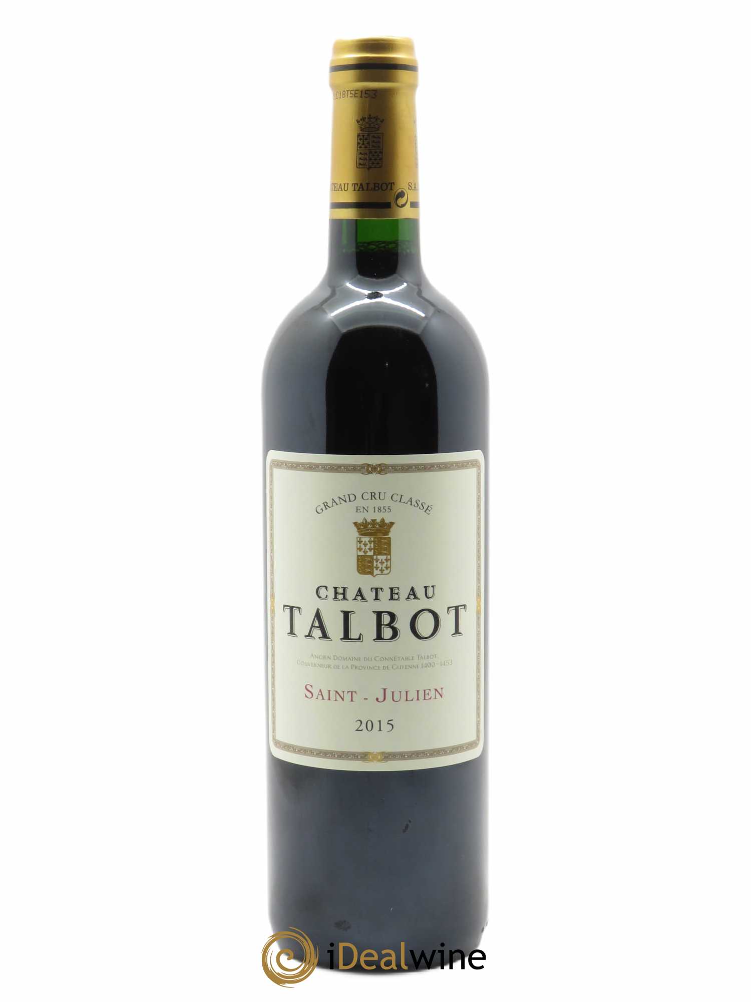 Château Talbot 4ème Grand Cru Classé (CBO à partir de 12 bts) 2015 - Lot de 1 bouteille - 0