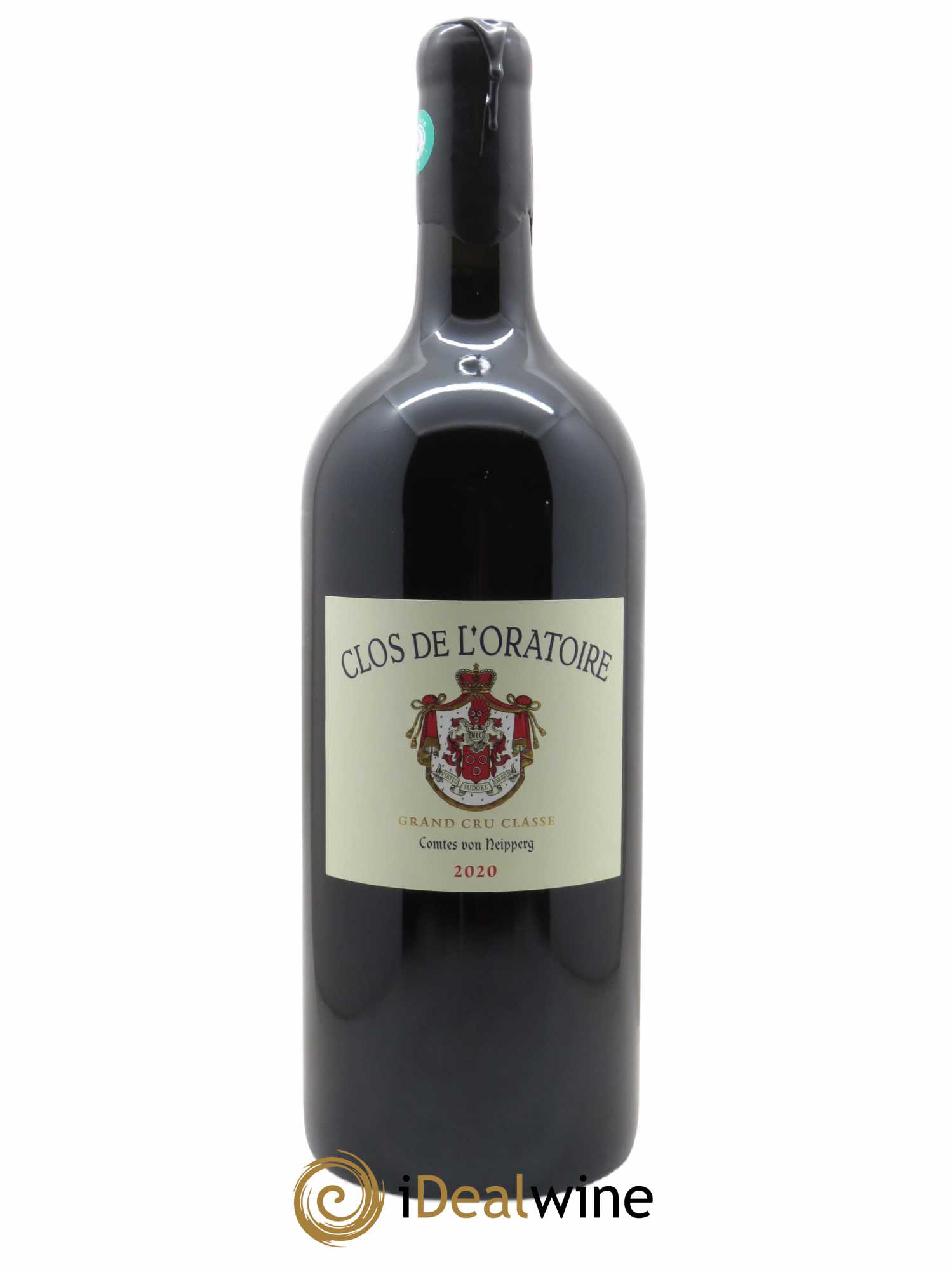 Clos de l'Oratoire Grand Cru Classé 2020 - Lot of 1 double magnum - 1