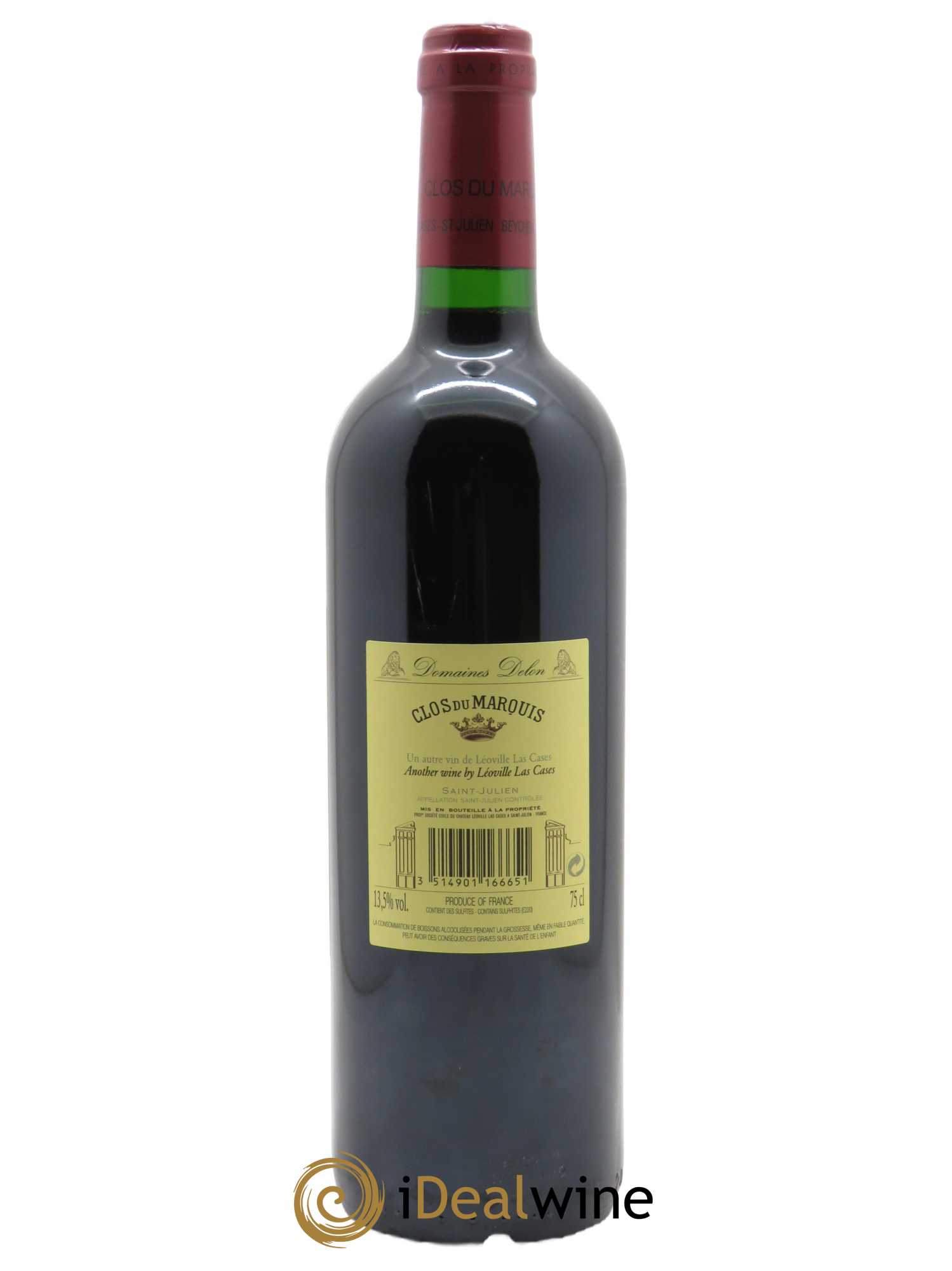 Clos du Marquis  2007 - Lot of 1 bottle - 1
