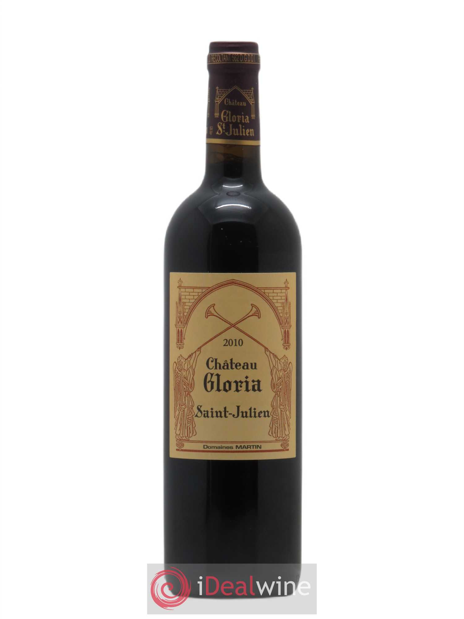 Château Gloria 2010 - Lot de 1 bouteille - 0