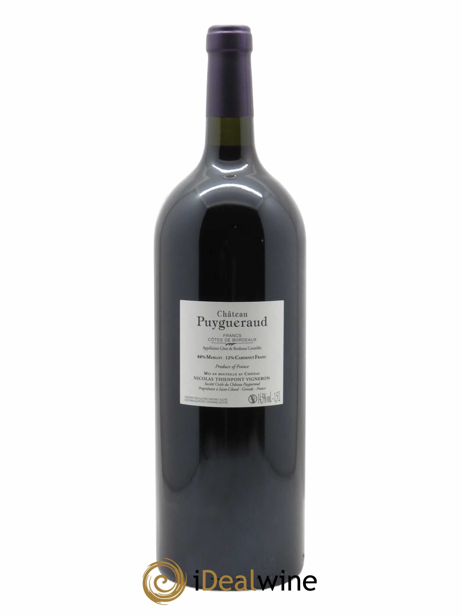 Château Puygueraud 2020 - Lot of 1 magnum - 1
