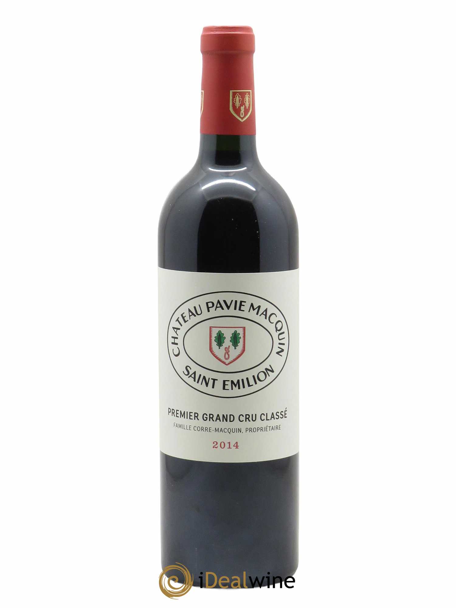 Château Pavie Macquin 1er Grand Cru Classé B (CBO à partir de 6 BTS) 2014 - Lot de 1 bouteille - 0