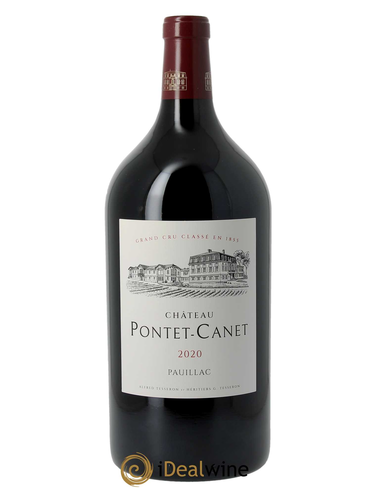 Château Pontet Canet 5ème Grand Cru Classé 2020 - Lot de 1 double magnum - 1