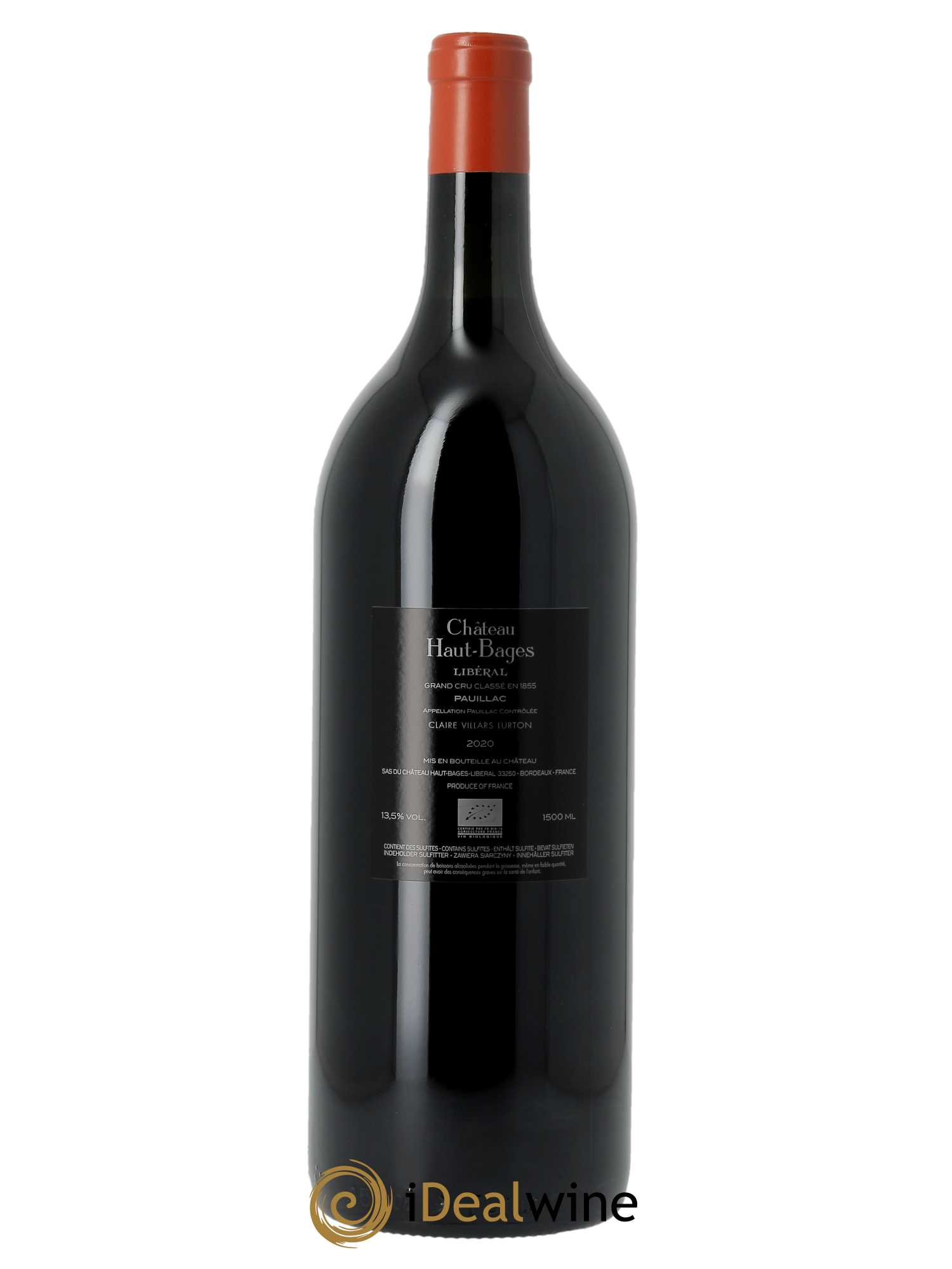 Château Haut Bages Libéral 5ème Grand Cru Classé (OWC if 6 mg) 2020 - Lot of 1 magnum - 1