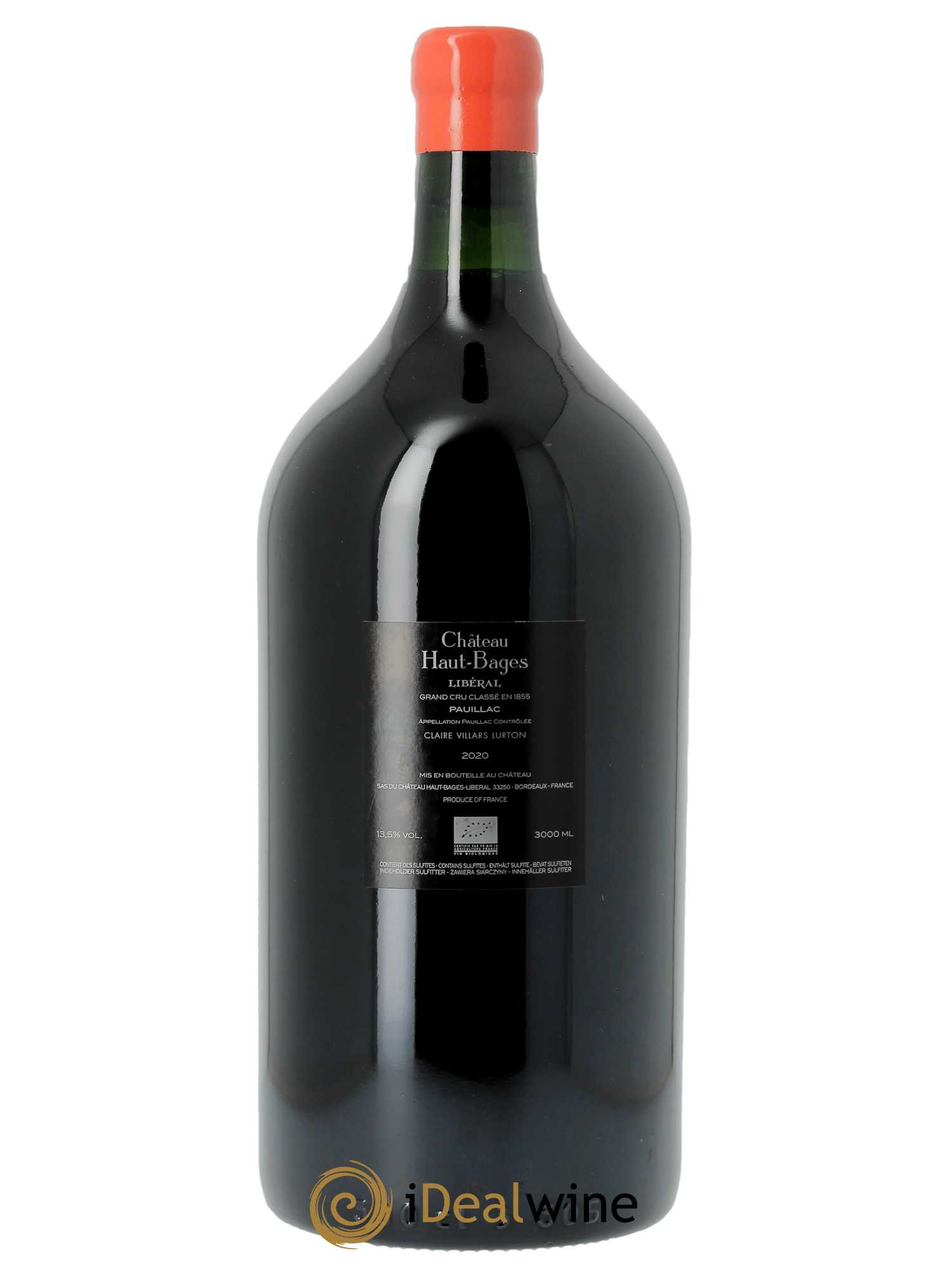Château Haut Bages Libéral 5ème Grand Cru Classé 2020 - Lot of 1 double magnum - 2