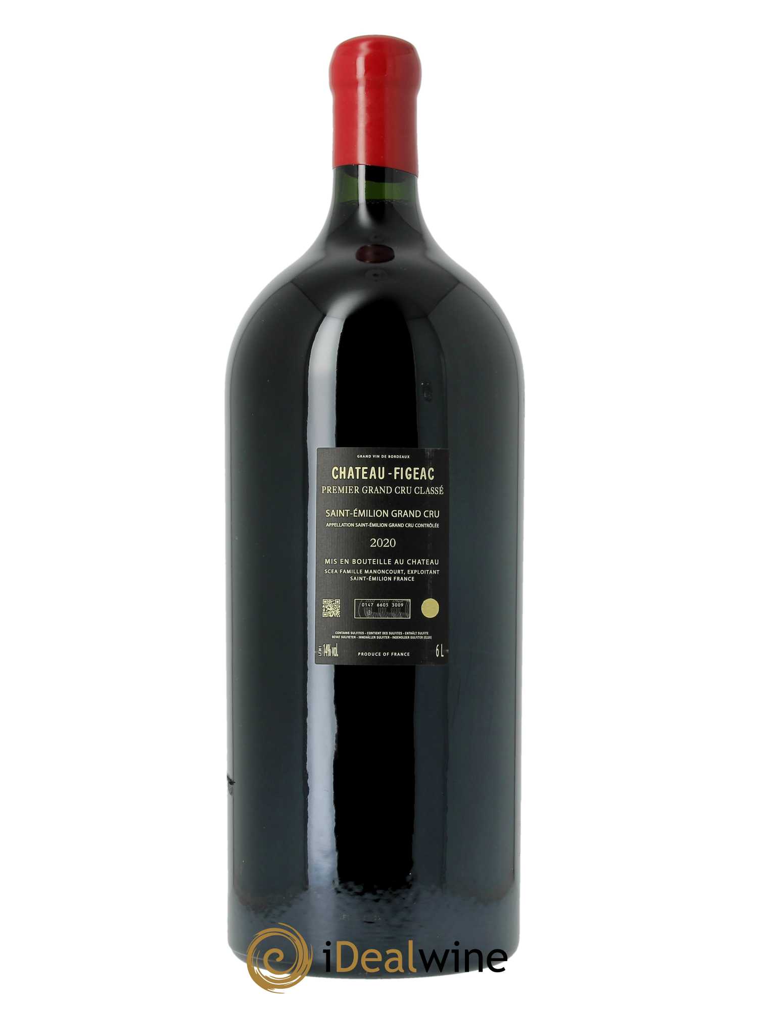 Château Figeac 1er Grand Cru Classé A 2020 - Lot de 1 impériale - 2